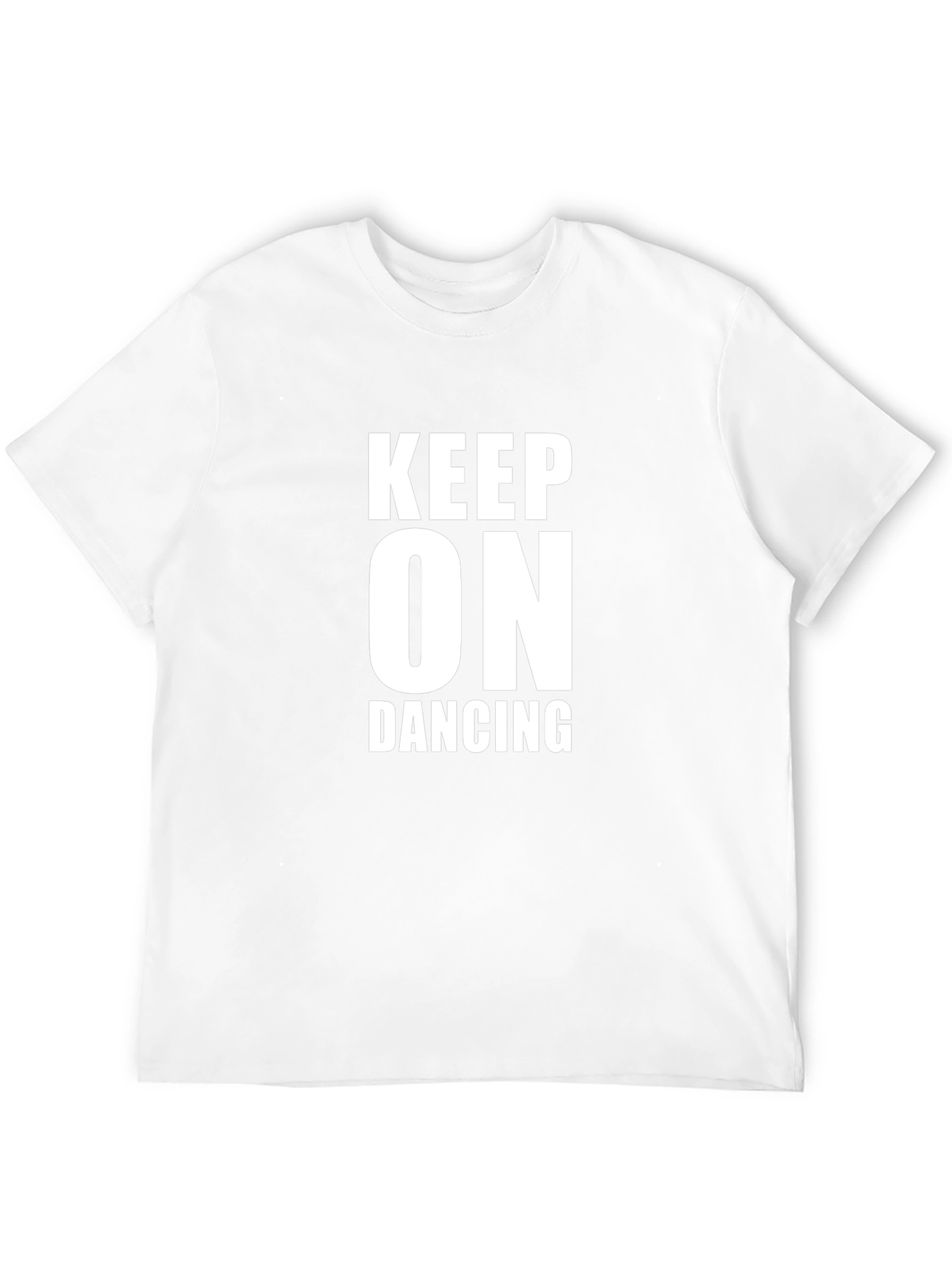 Keep On Dancing Black Graphic Tee