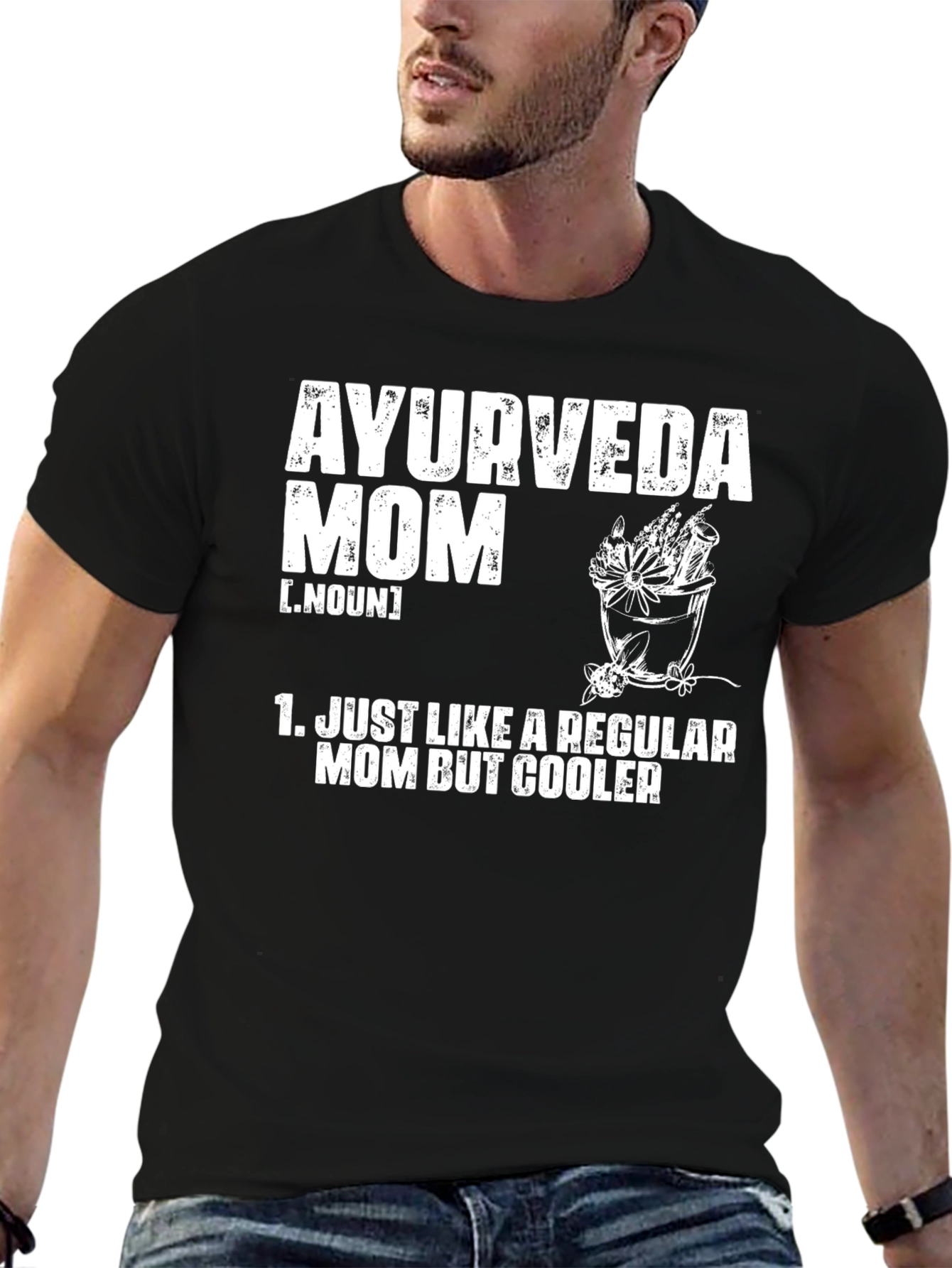 Ayurveda Mom T-Shirt - Cool Mom Tee
