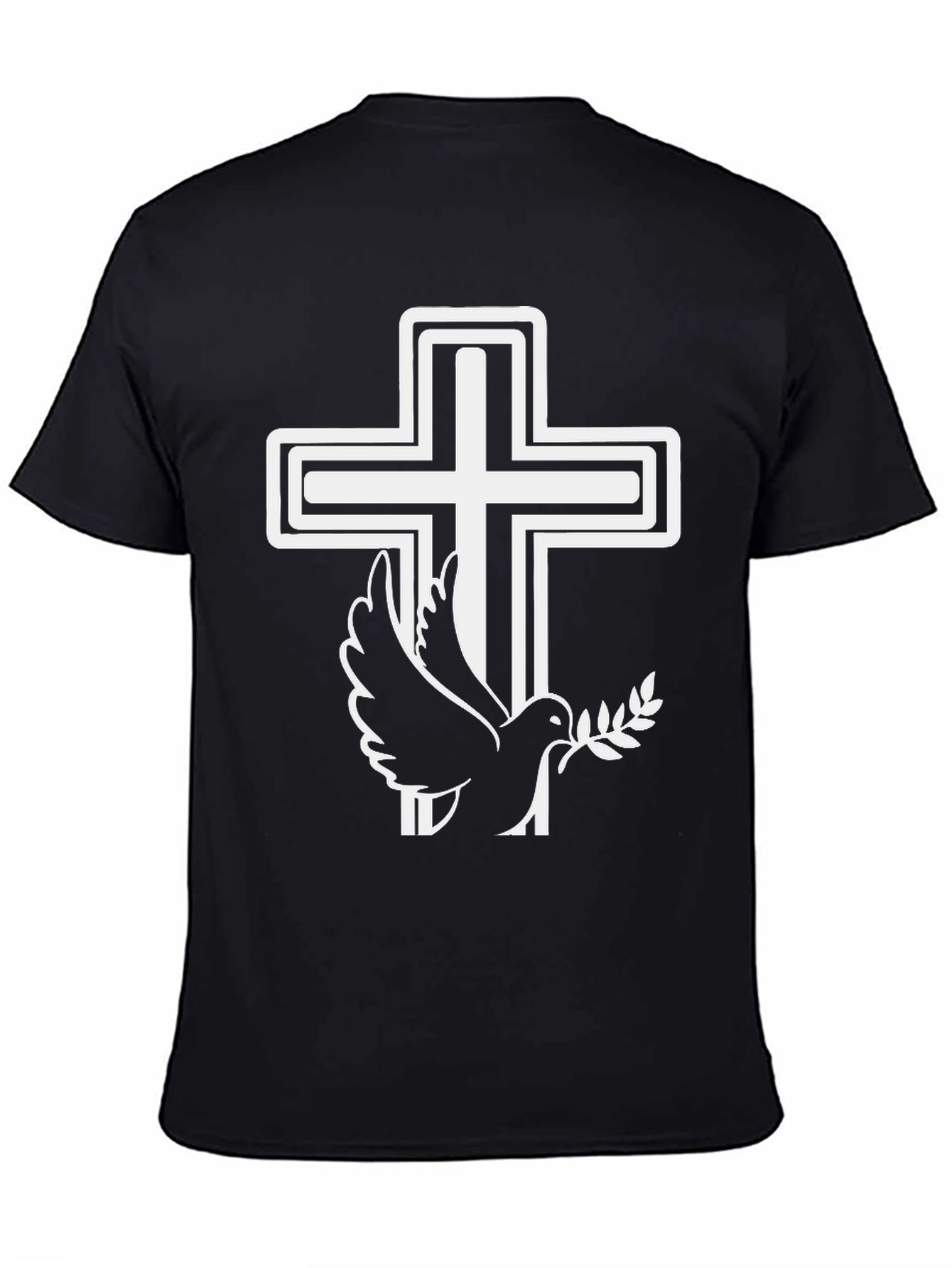 Faith Dove Graphic Tee - Stylish Christian Apparel