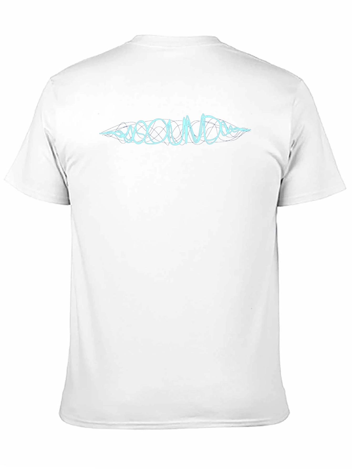 Sound Wave Graphic Tee - Mens Black T-Shirt
