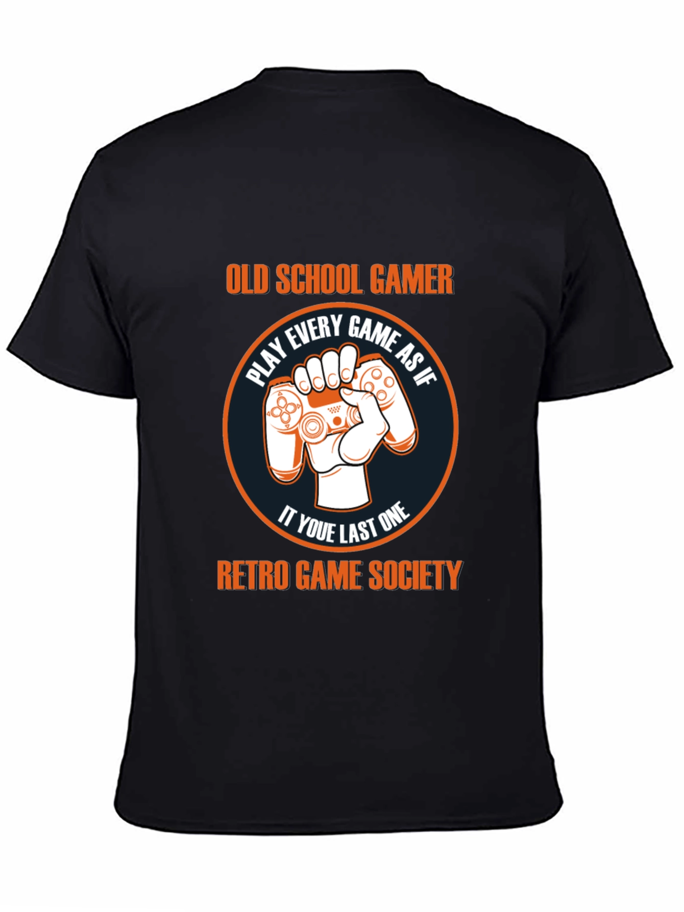 Old School Gamer Retro Game Society T-Shirt