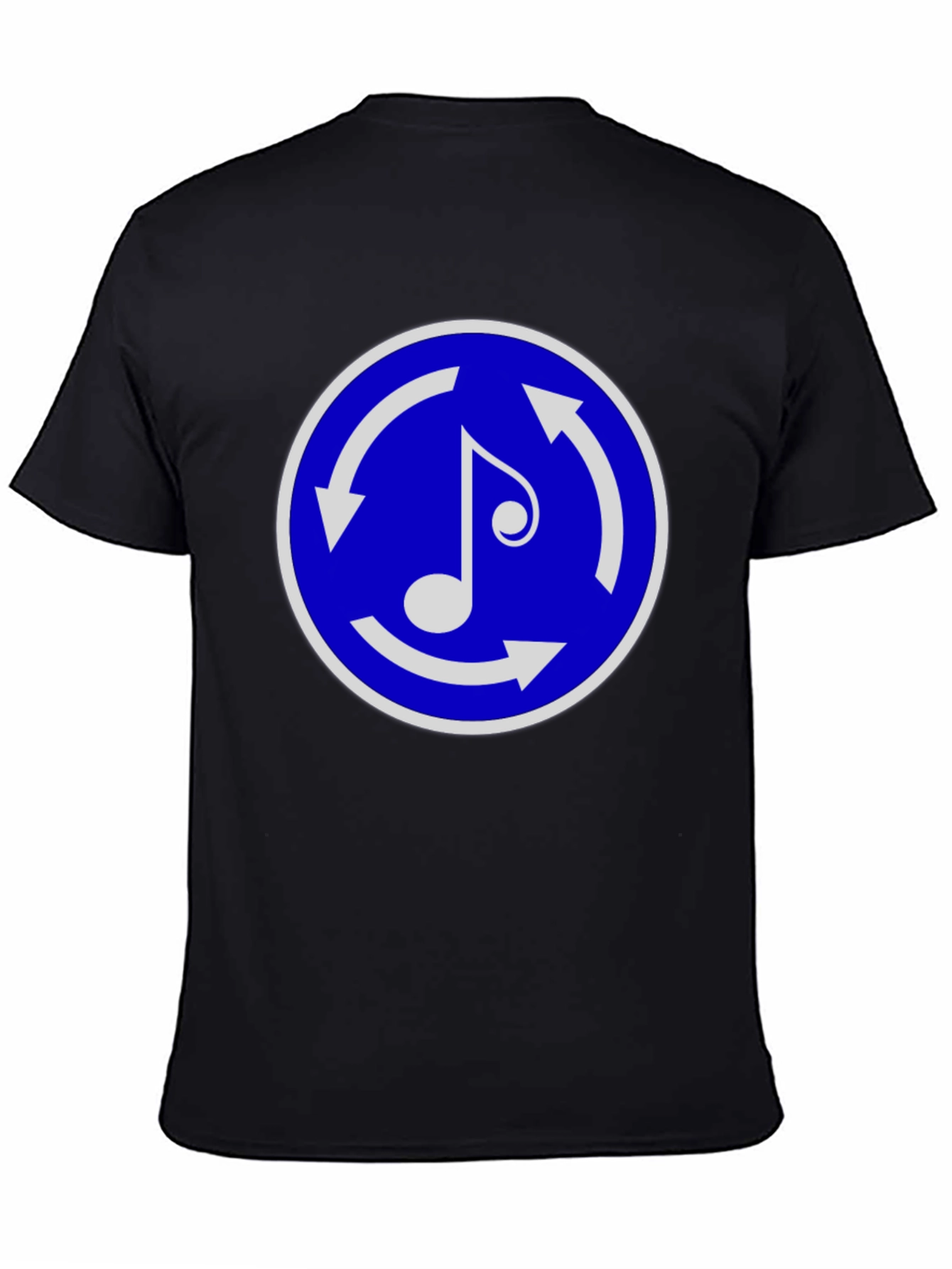 Musical Roundabout Black T-Shirt