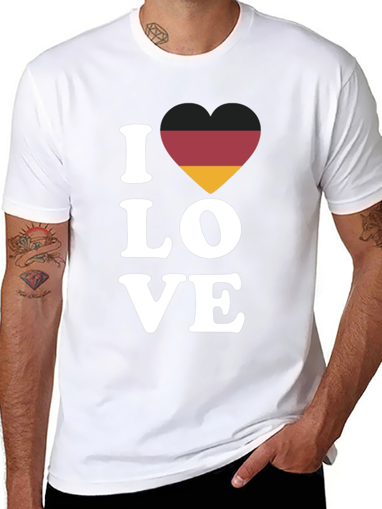 I Love Germany Graphic Tee