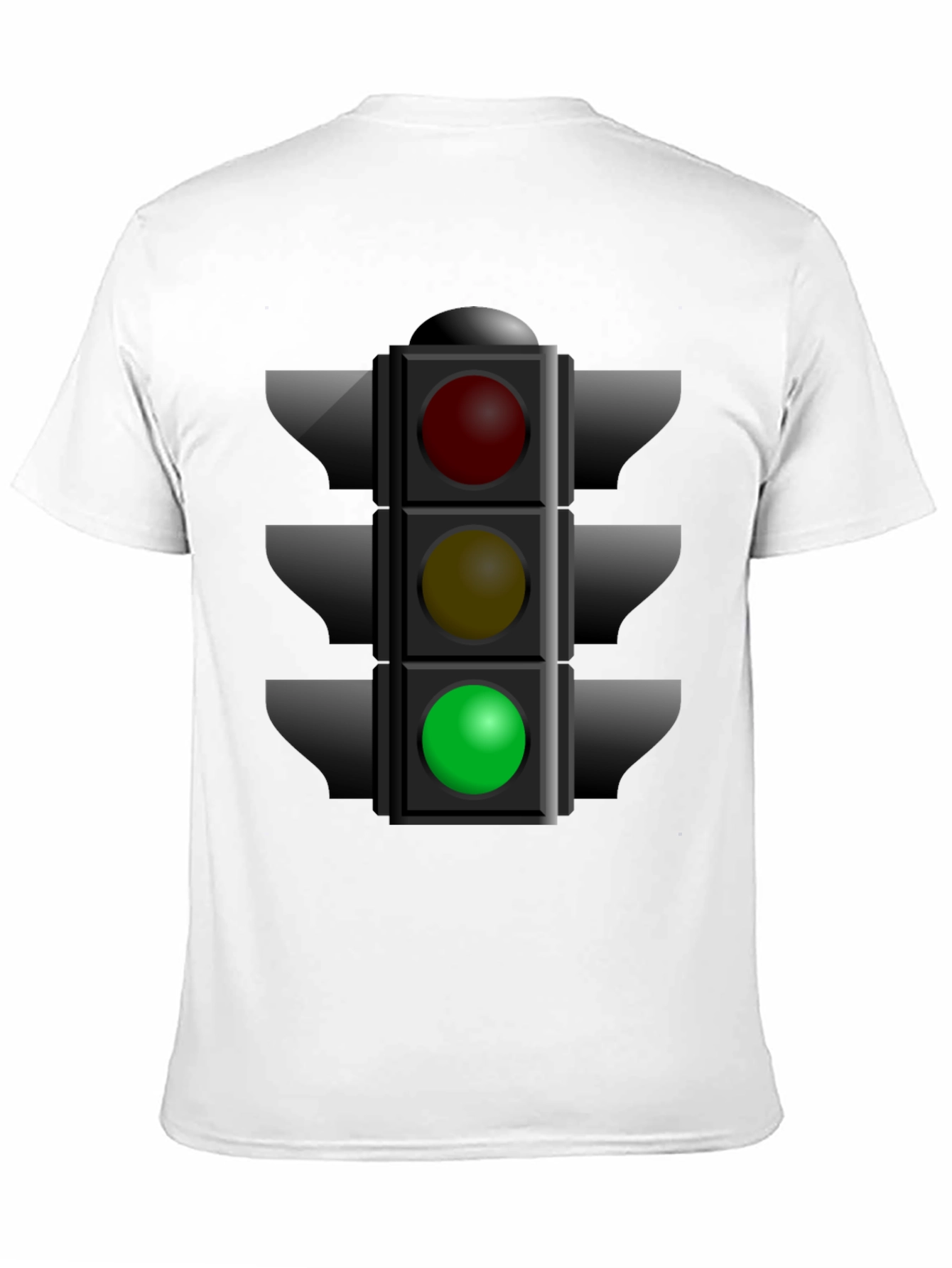 Traffic Light Graphic T-Shirt - Stop Wait Go!