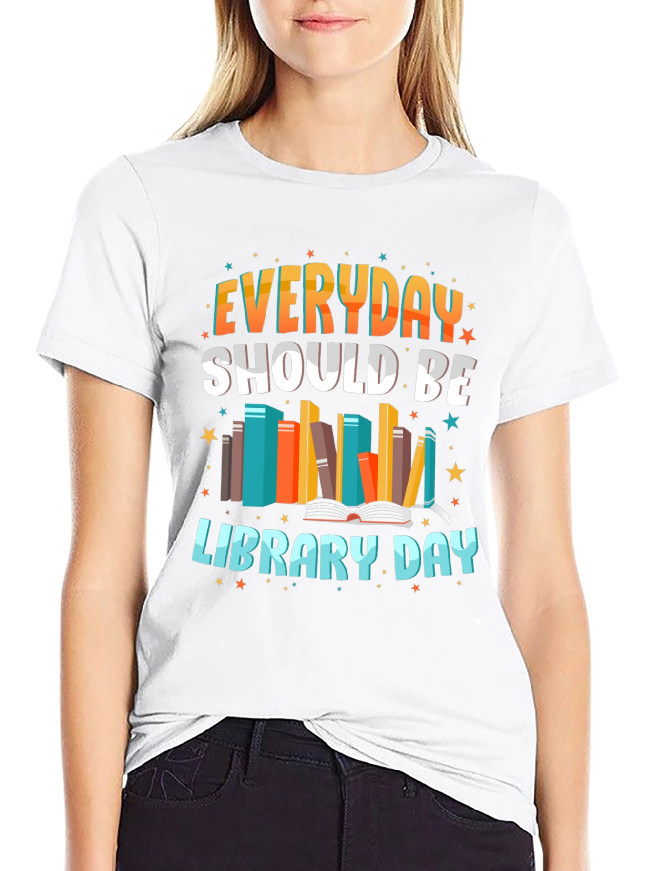 Everyday Should Be Library Day T-Shirt