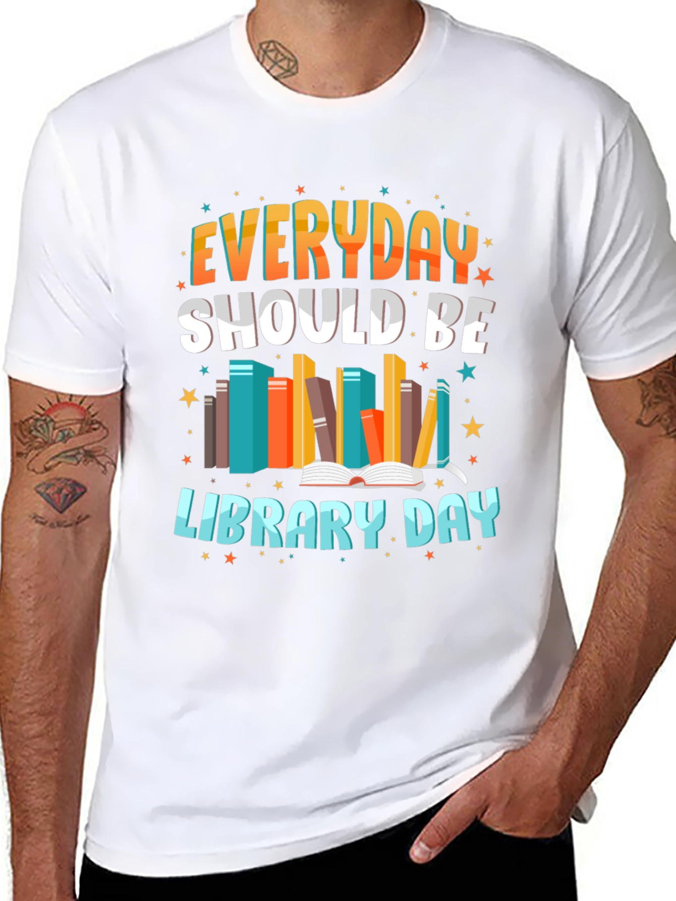 Everyday Should Be Library Day T-Shirt