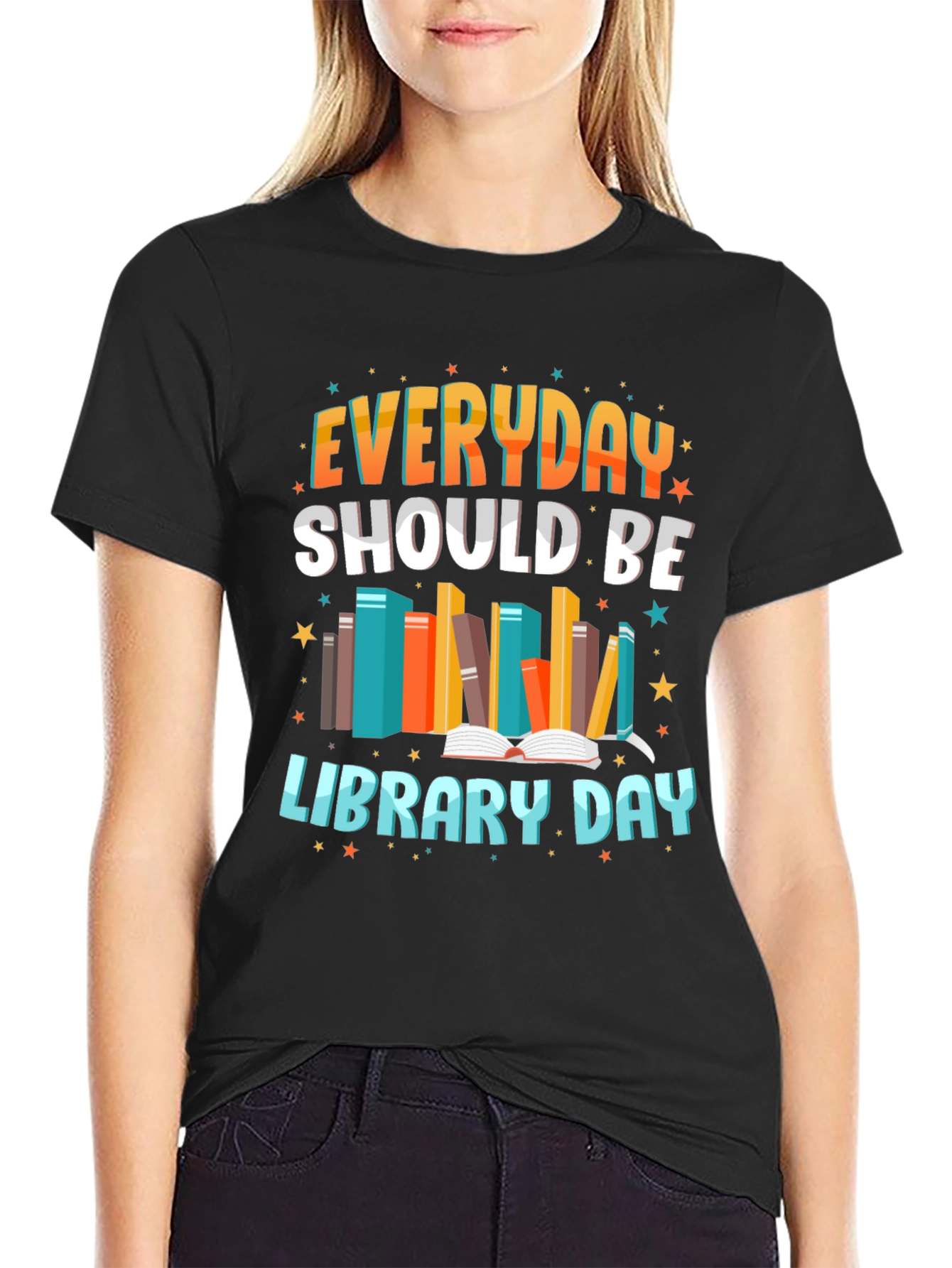 Everyday Should Be Library Day T-Shirt