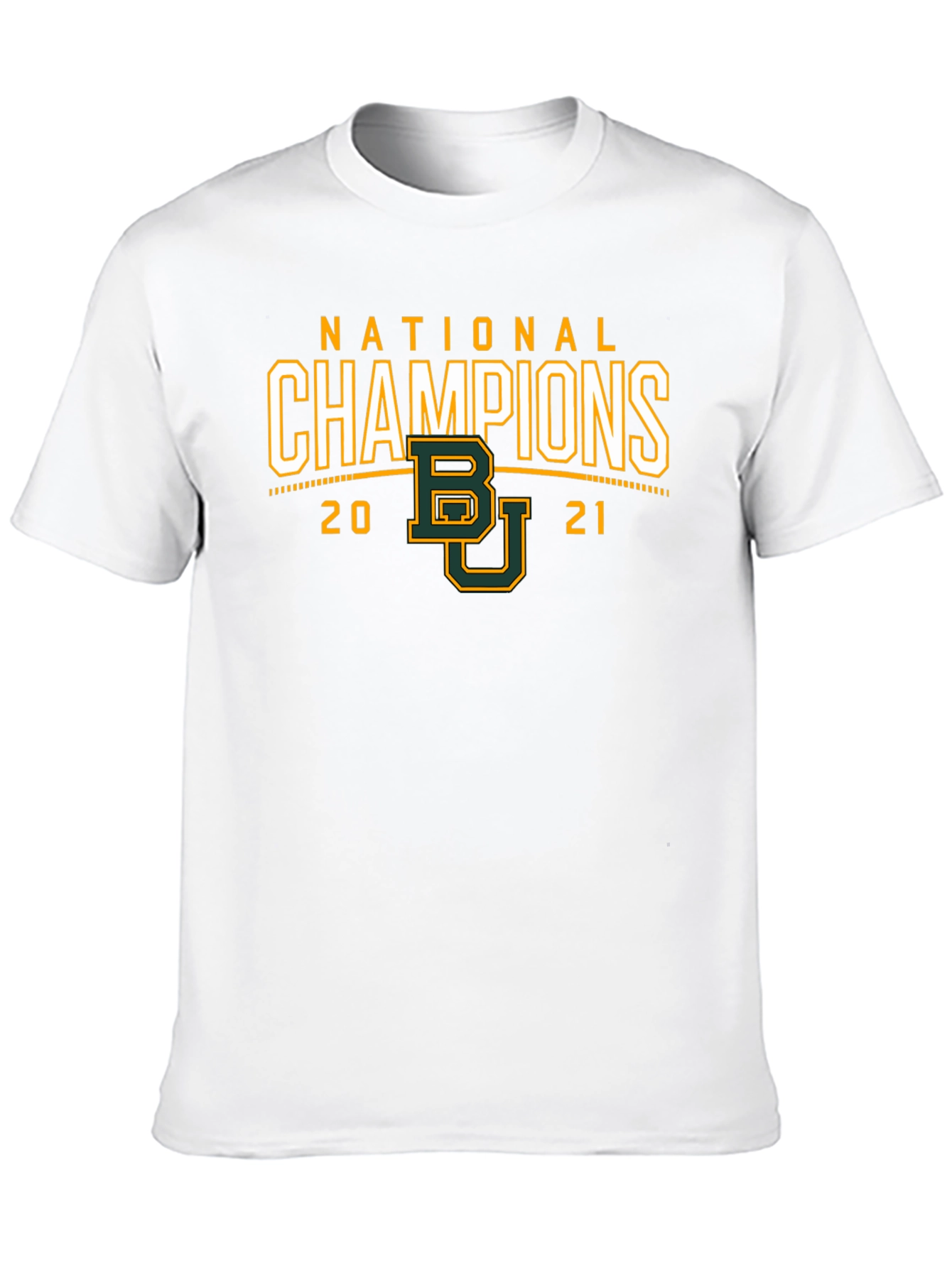 National Champions 2021 Baylor Bears Black T-Shirt