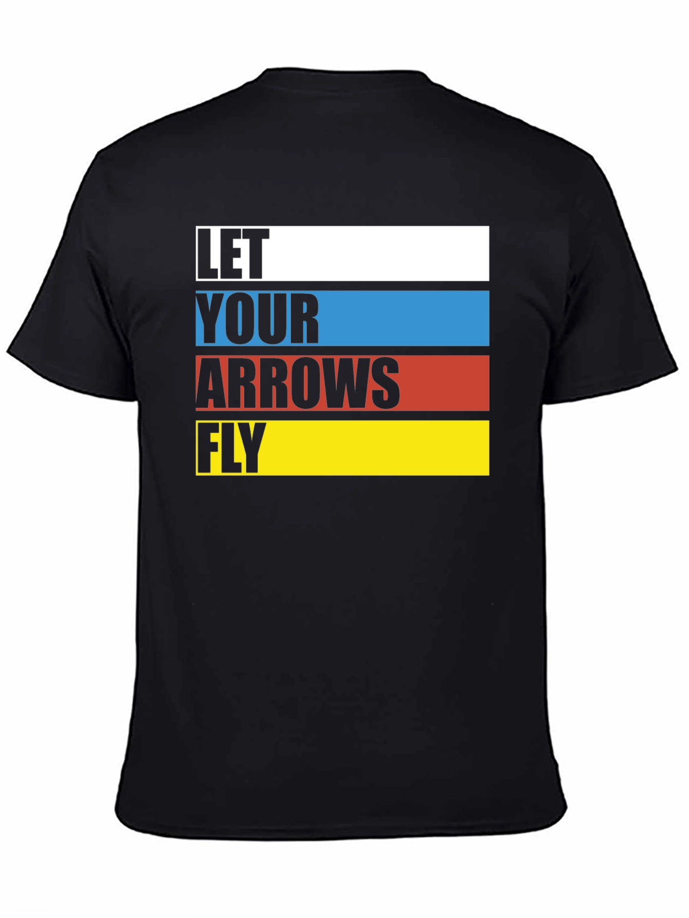 Let Your Arrows Fly Graphic Tee - Black