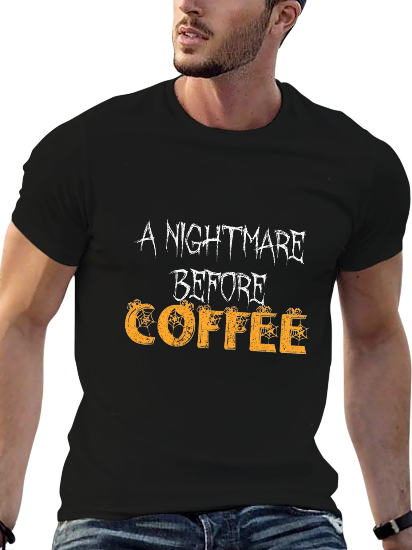 A Nightmare Before Coffee Graphic Tee