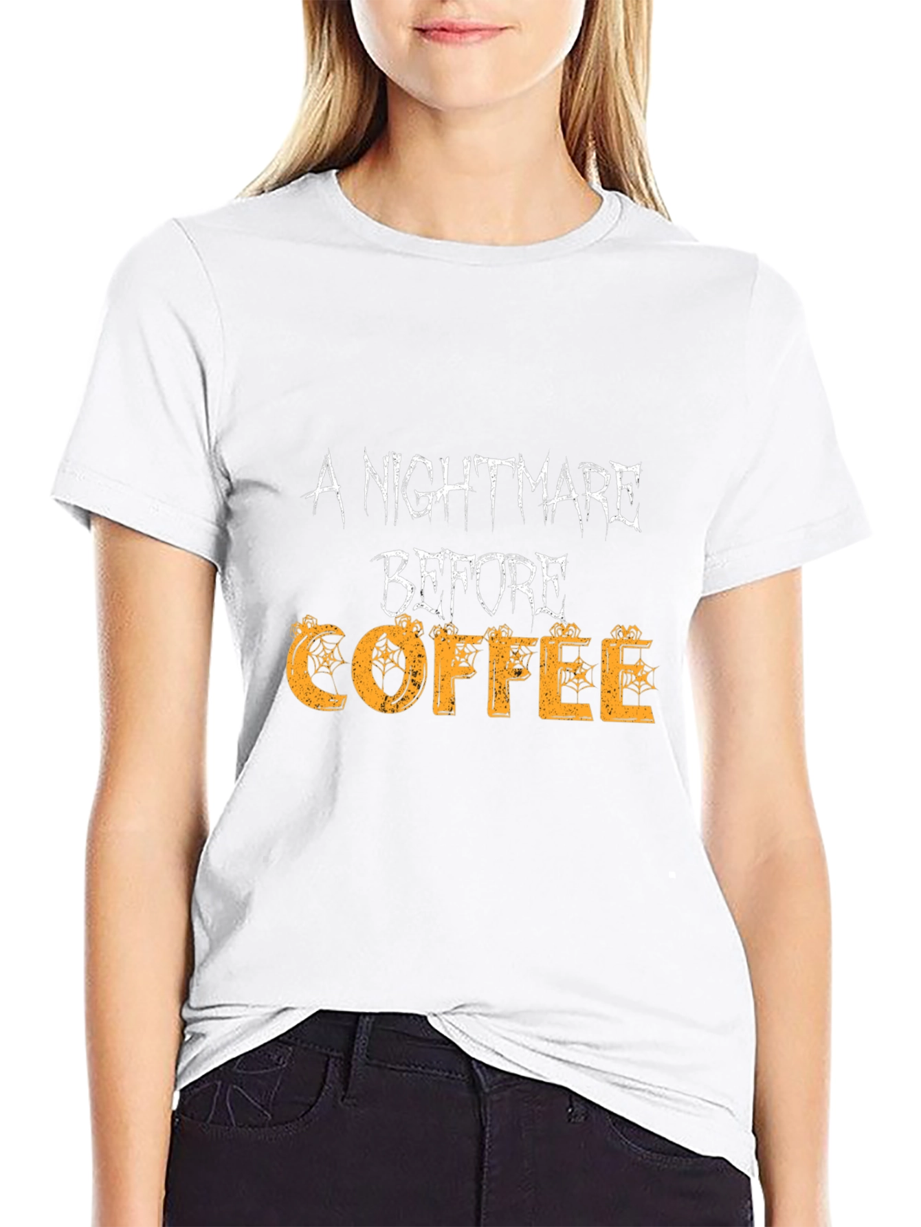 A Nightmare Before Coffee Graphic Tee