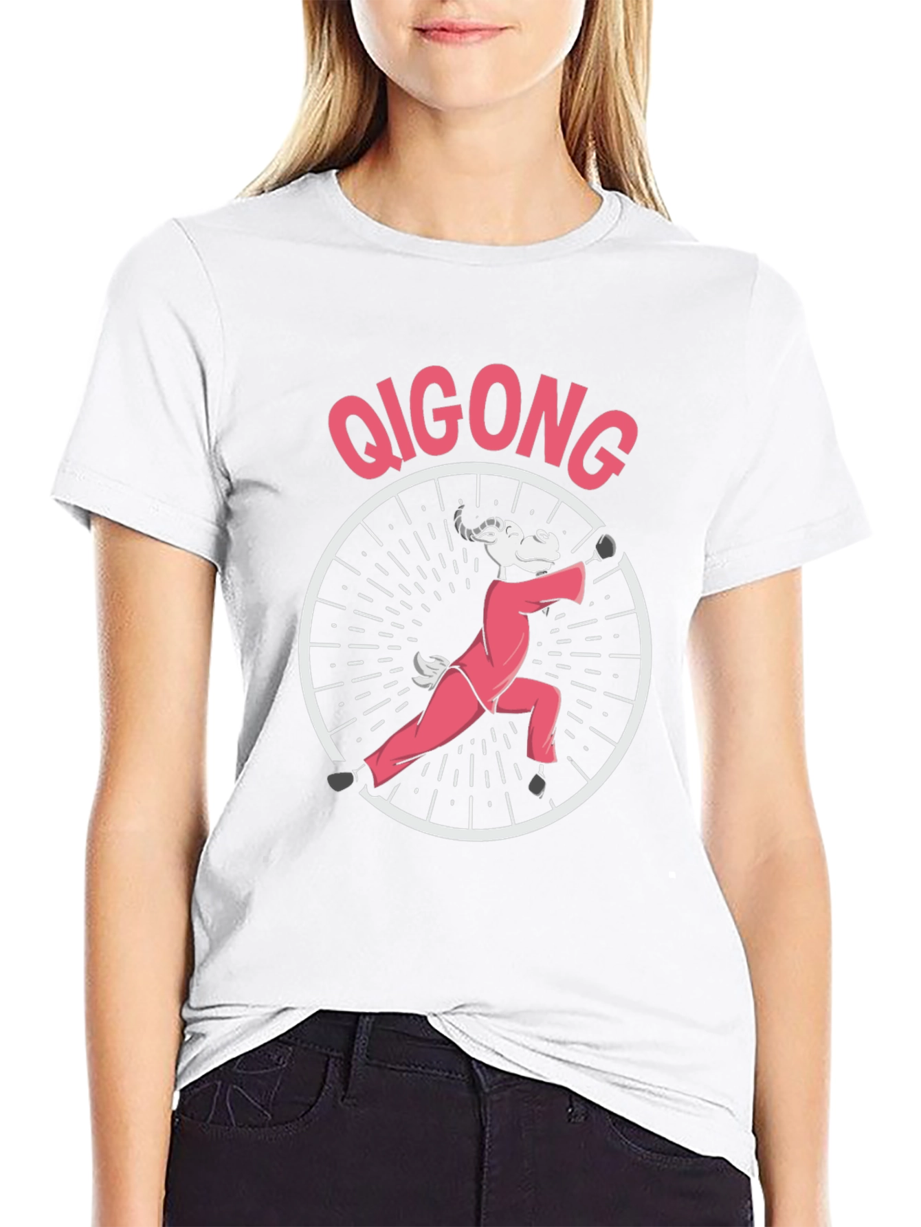 Qigong Goat Tee - Martial Arts Funny T-Shirt
