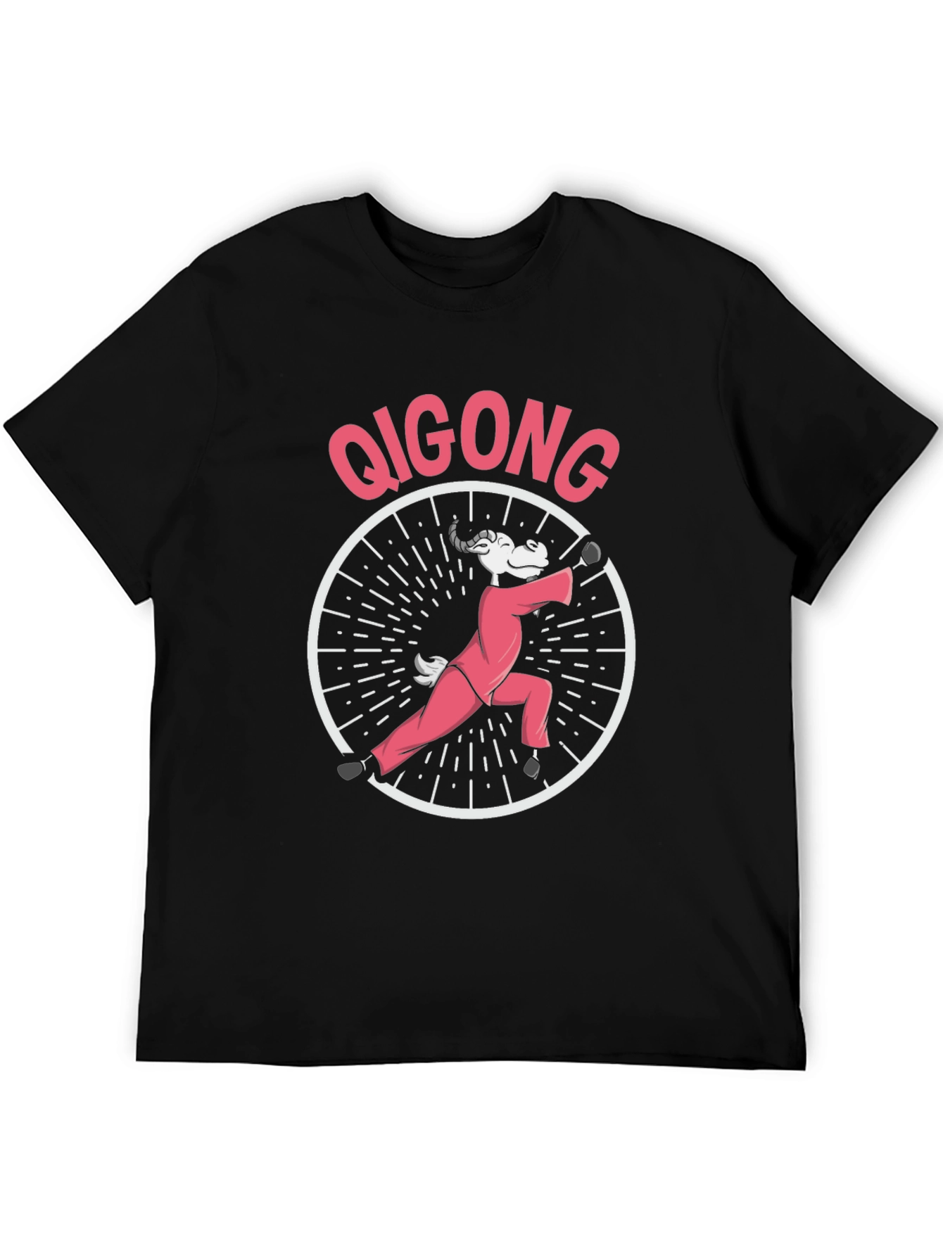 Qigong Goat Tee - Martial Arts Funny T-Shirt