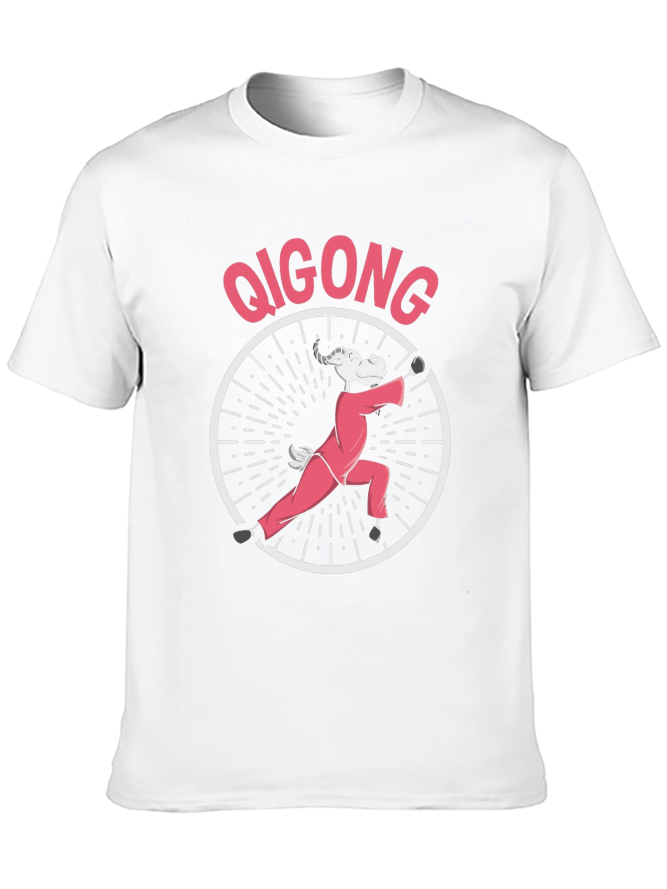 Qigong Goat Tee - Martial Arts Funny T-Shirt