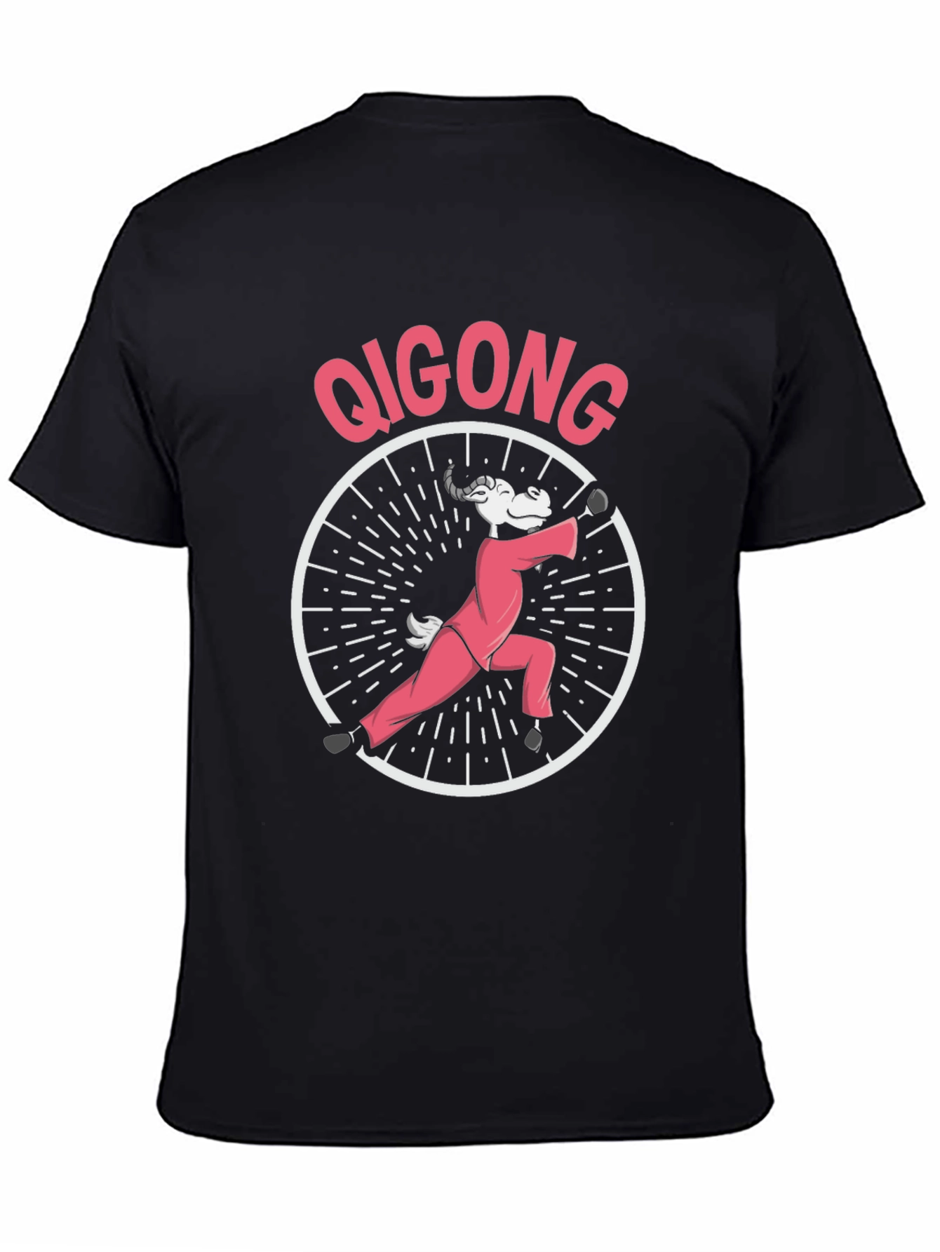 Qigong Goat Tee - Martial Arts Funny T-Shirt