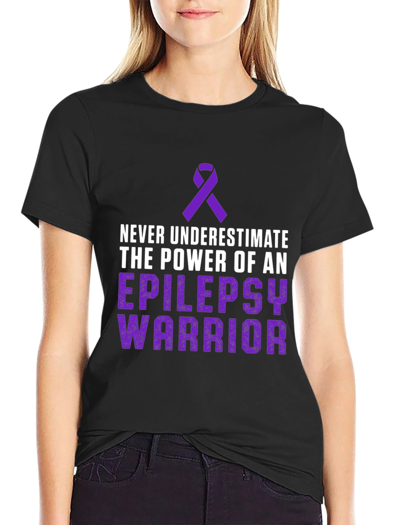 Epilepsy Warrior T-Shirt: Never Underestimate the Power!