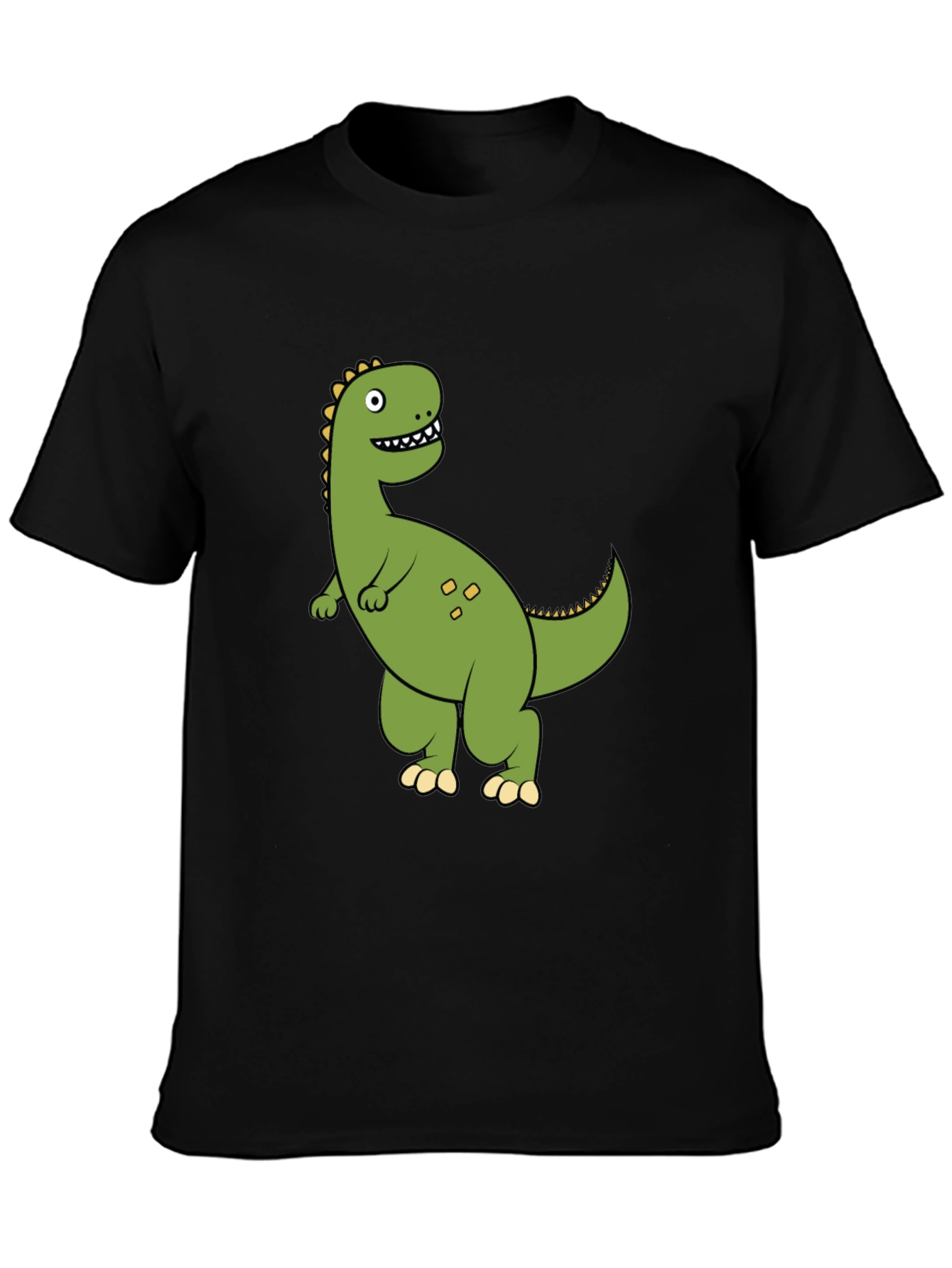 Dinosaur Graphic Black T-Shirt