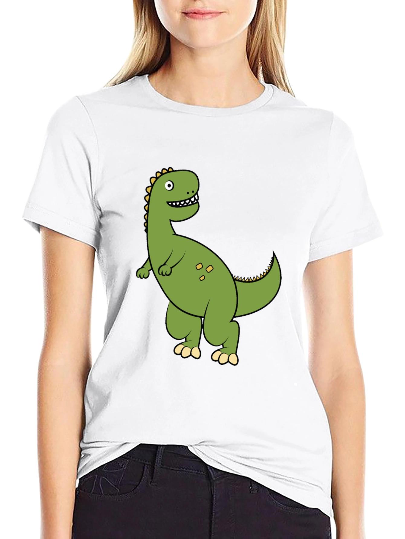 Dinosaur Graphic Black T-Shirt