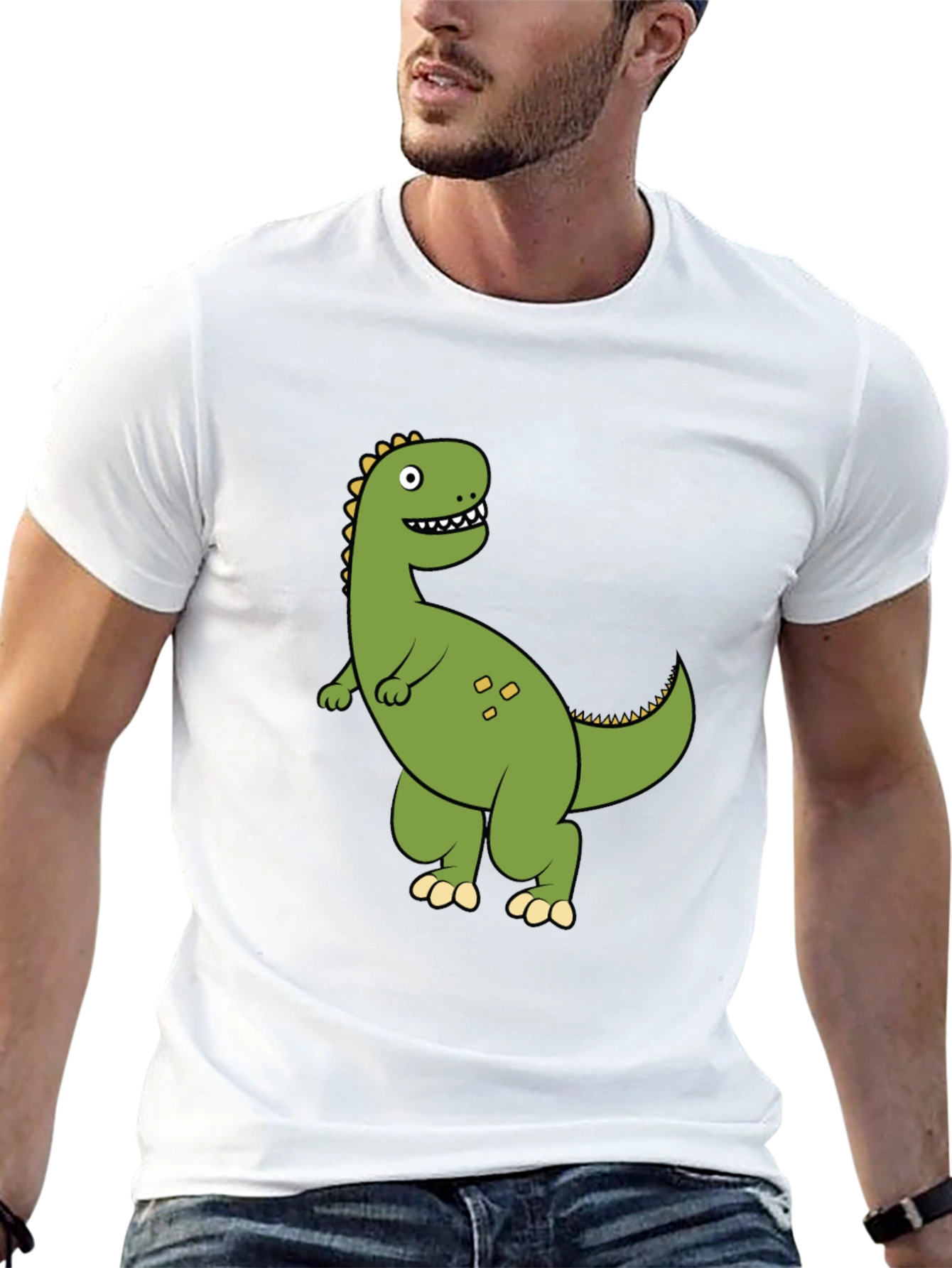 Dinosaur Graphic Black T-Shirt