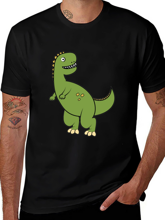 Dinosaur Graphic Black T-Shirt