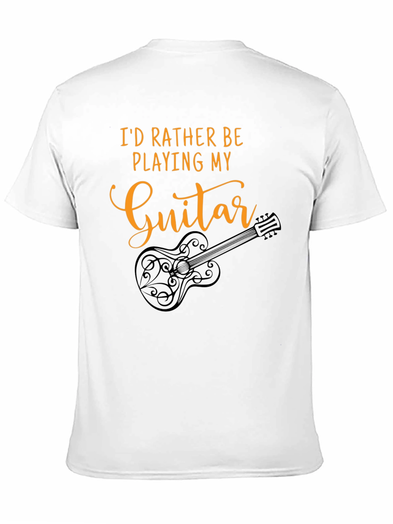 Guitar Player T-Shirt - Id Rather Be Playing