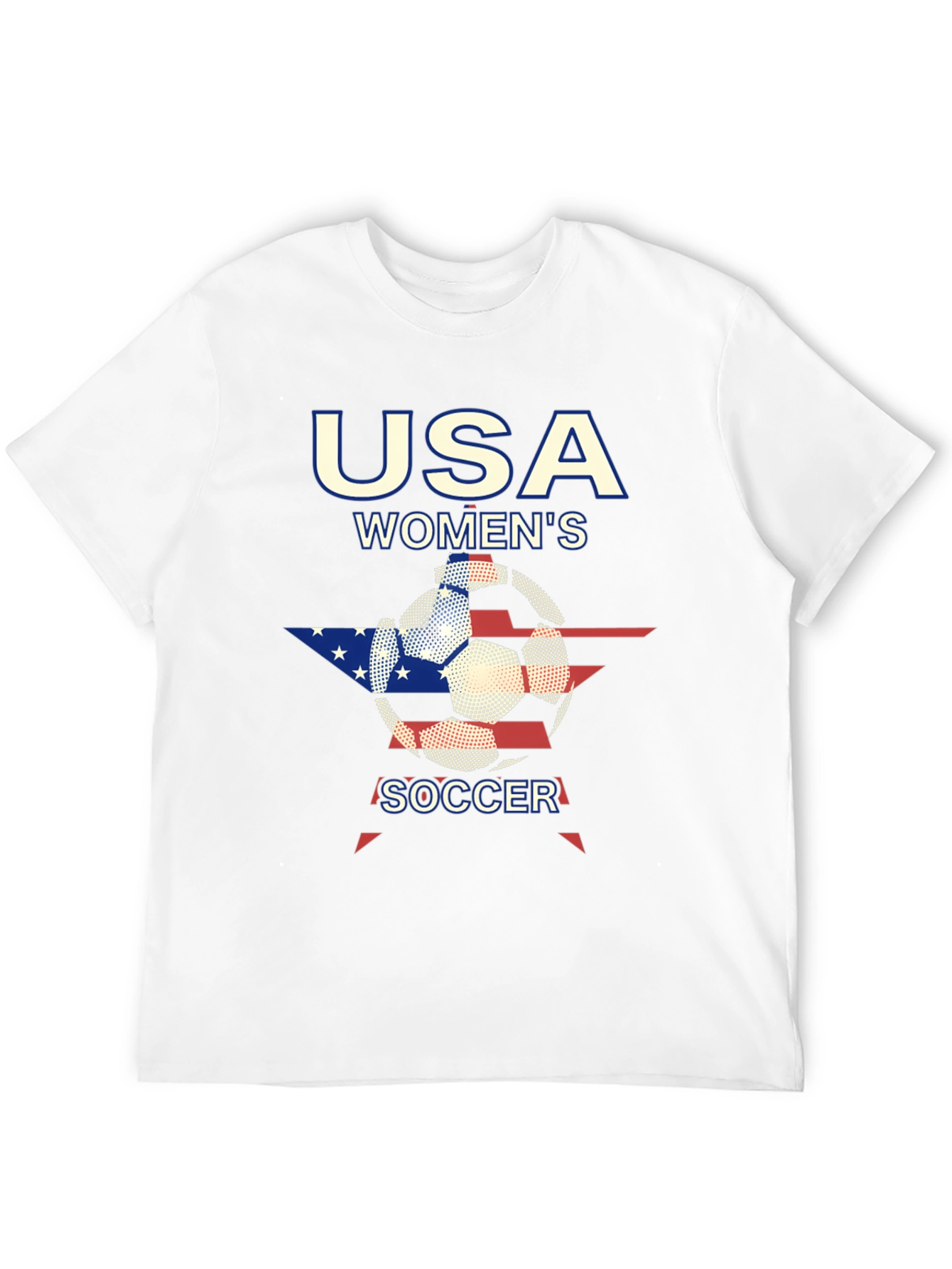 USA Womens Soccer Graphic T-Shirt