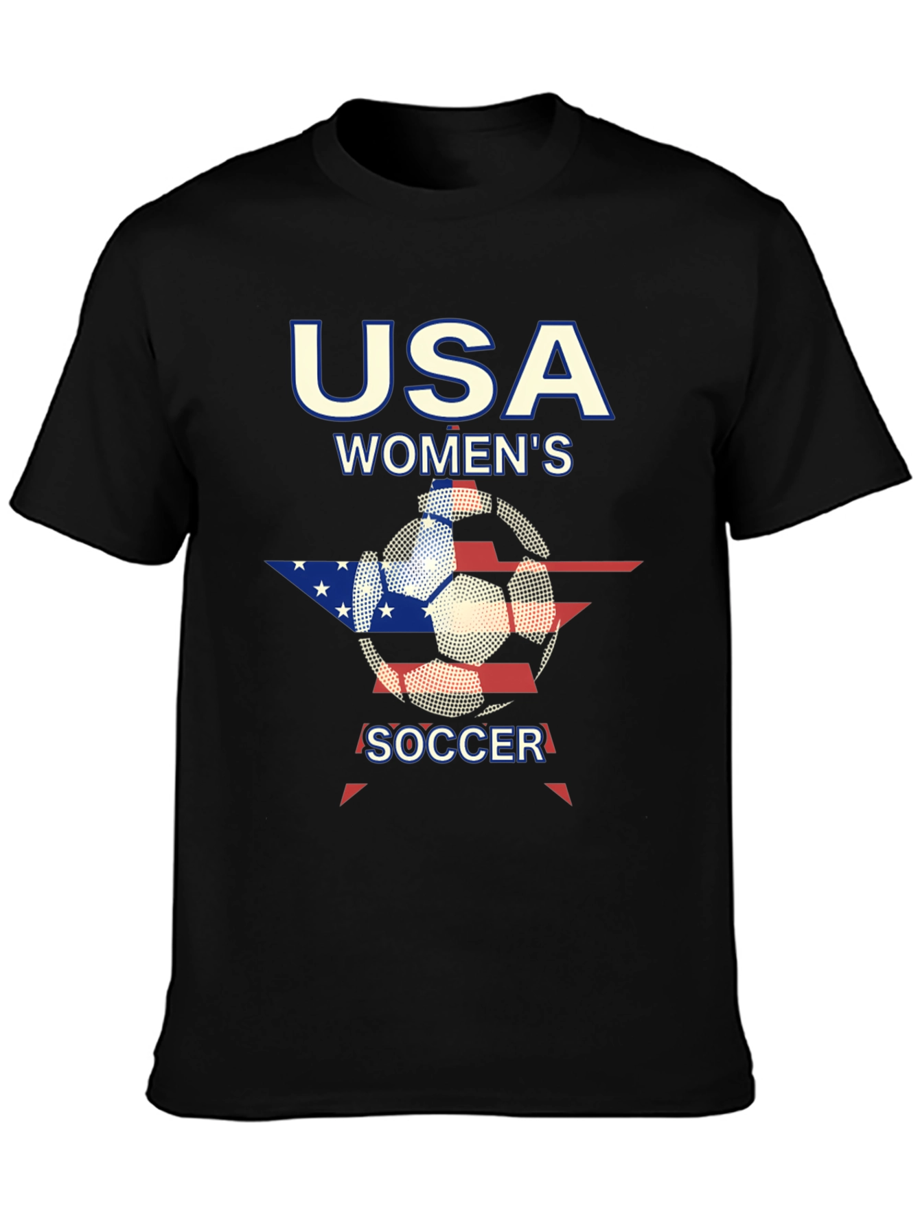 USA Womens Soccer Graphic T-Shirt