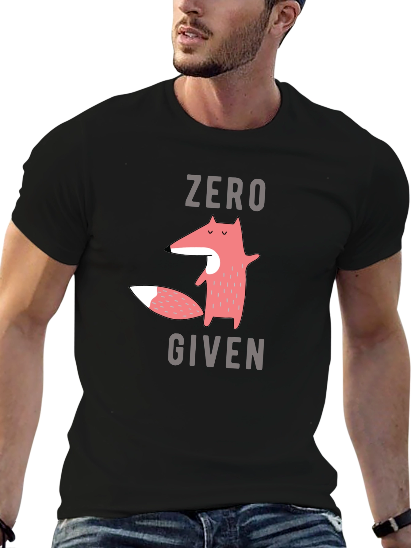 Zero Fox Given T-Shirt - Funny Graphic Tee