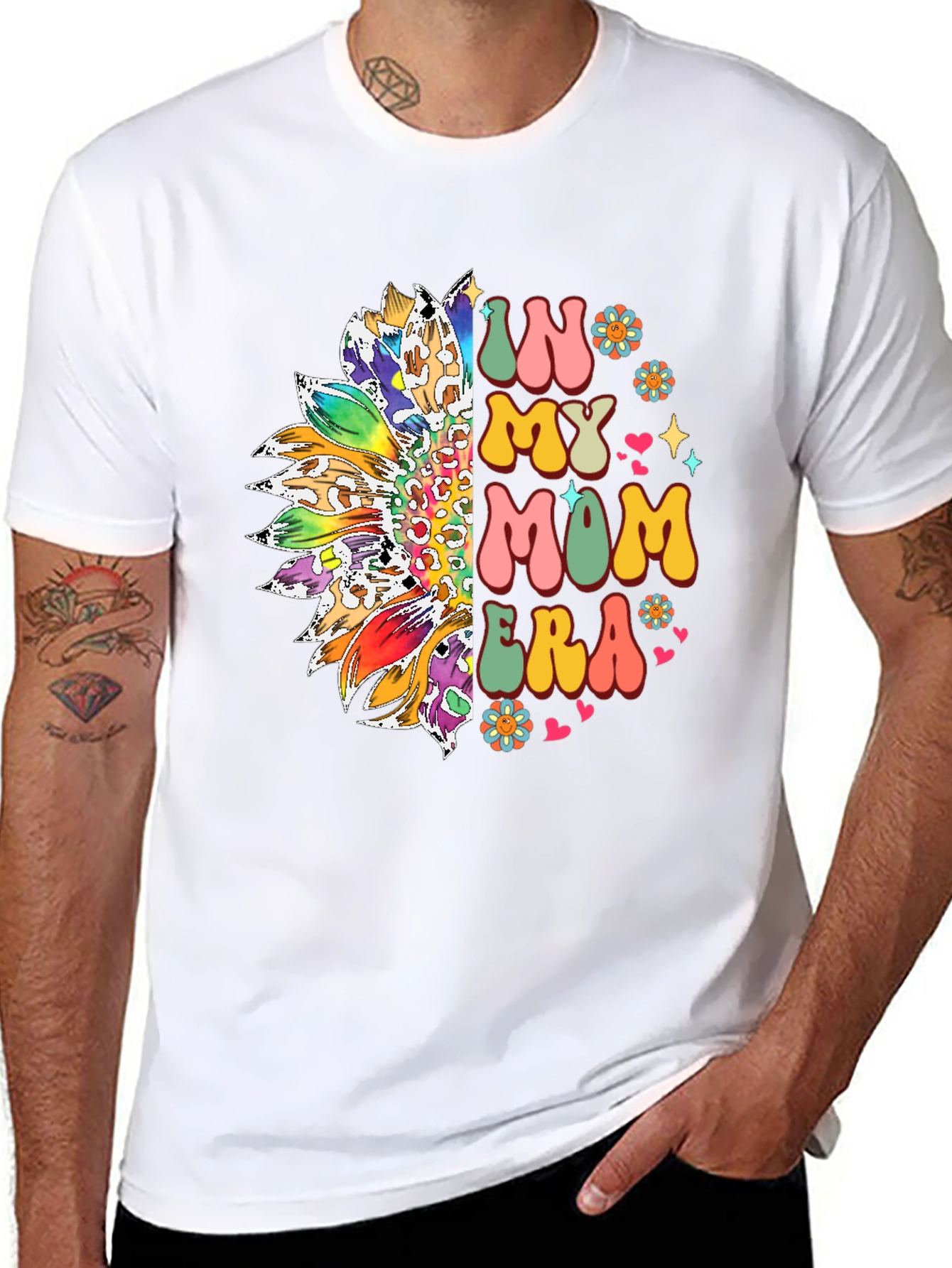 Retro In My Mom Era Sunflower Tee