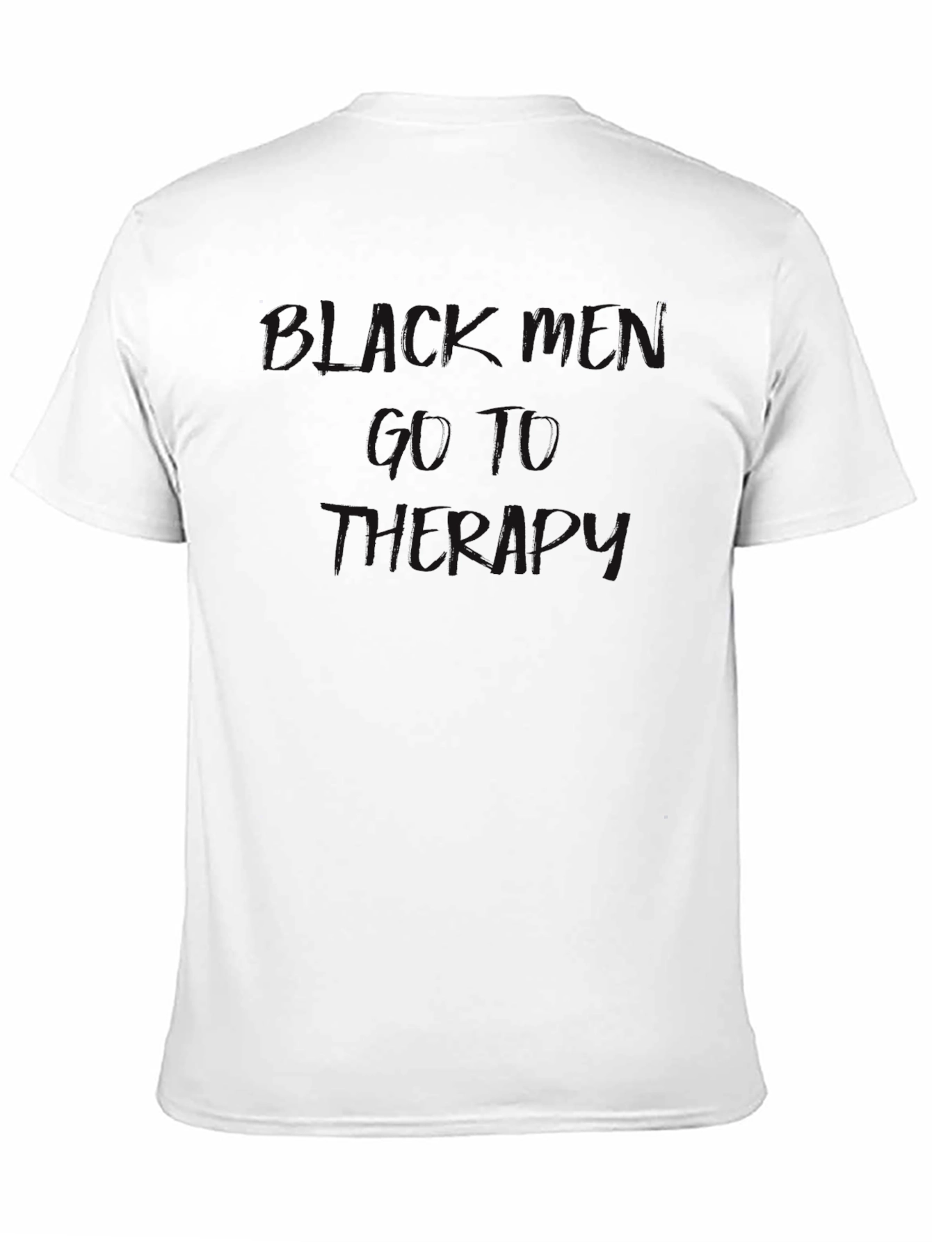 Plain Black Crew Neck T-Shirt