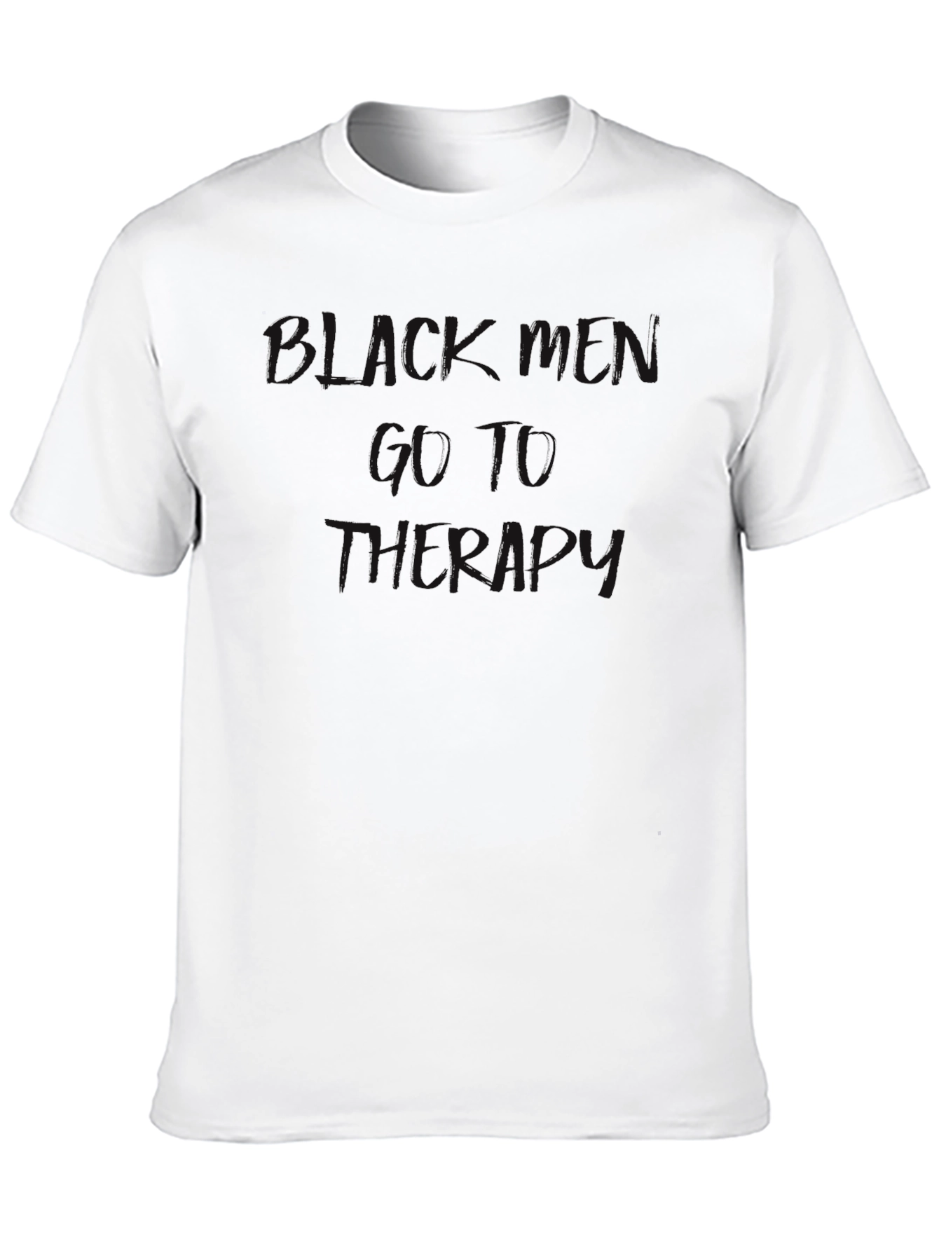 Plain Black Crew Neck T-Shirt
