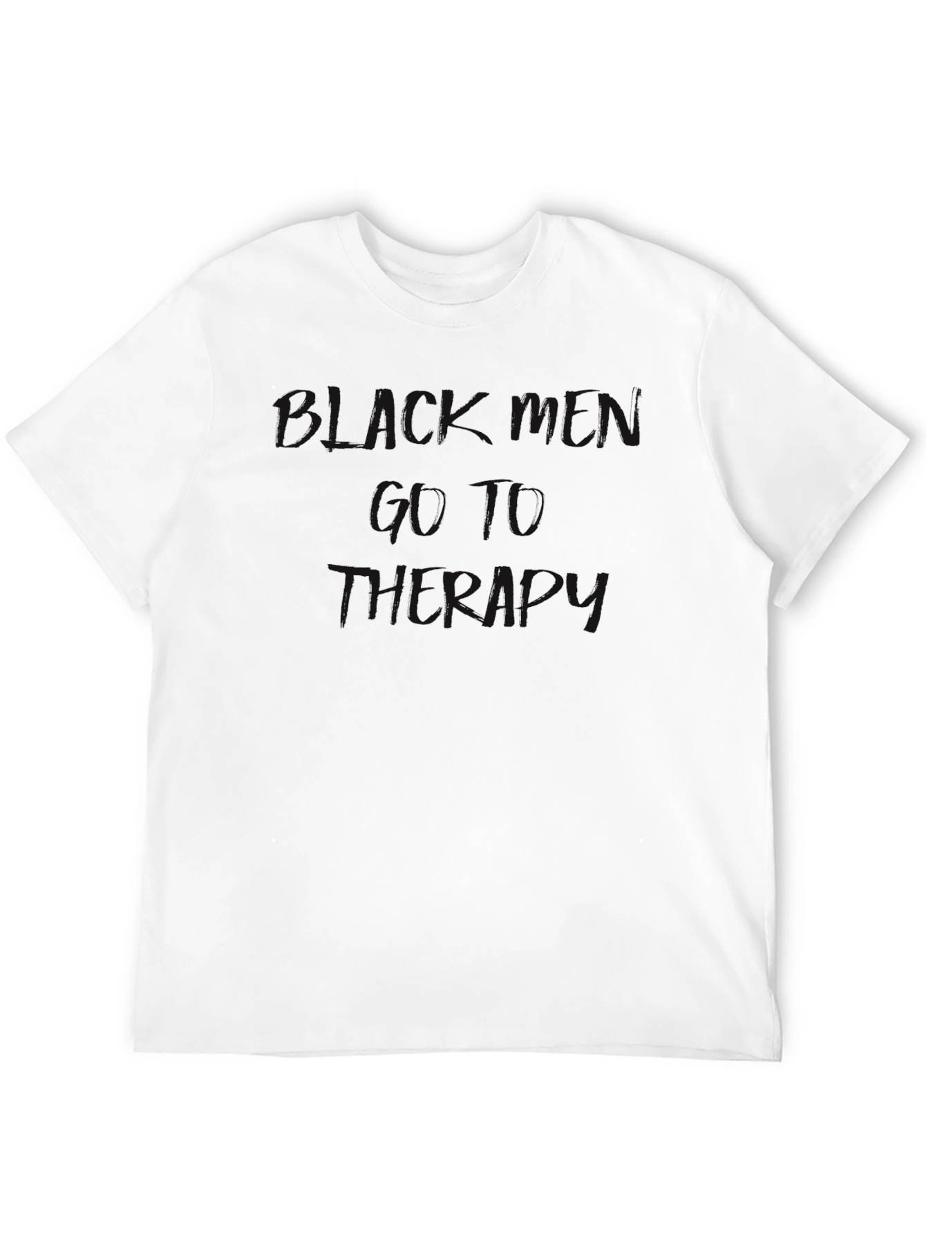 Plain Black Crew Neck T-Shirt
