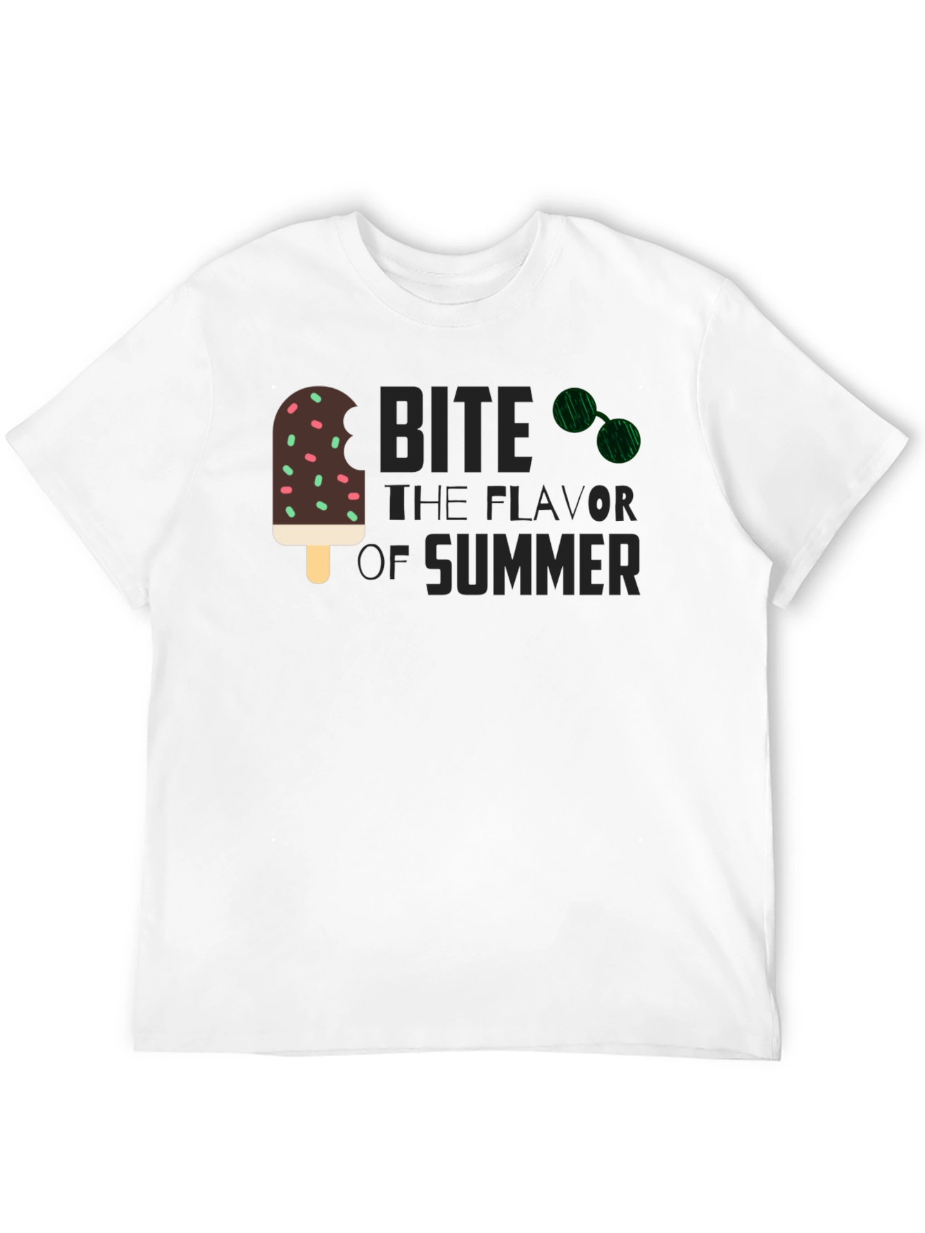 Bite The Flavor Of Summer T-Shirt - Black