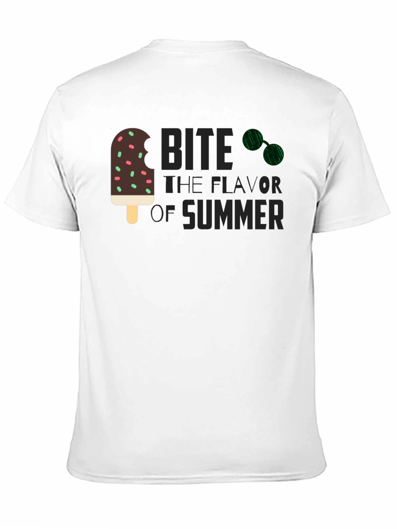 Bite The Flavor Of Summer T-Shirt - Black