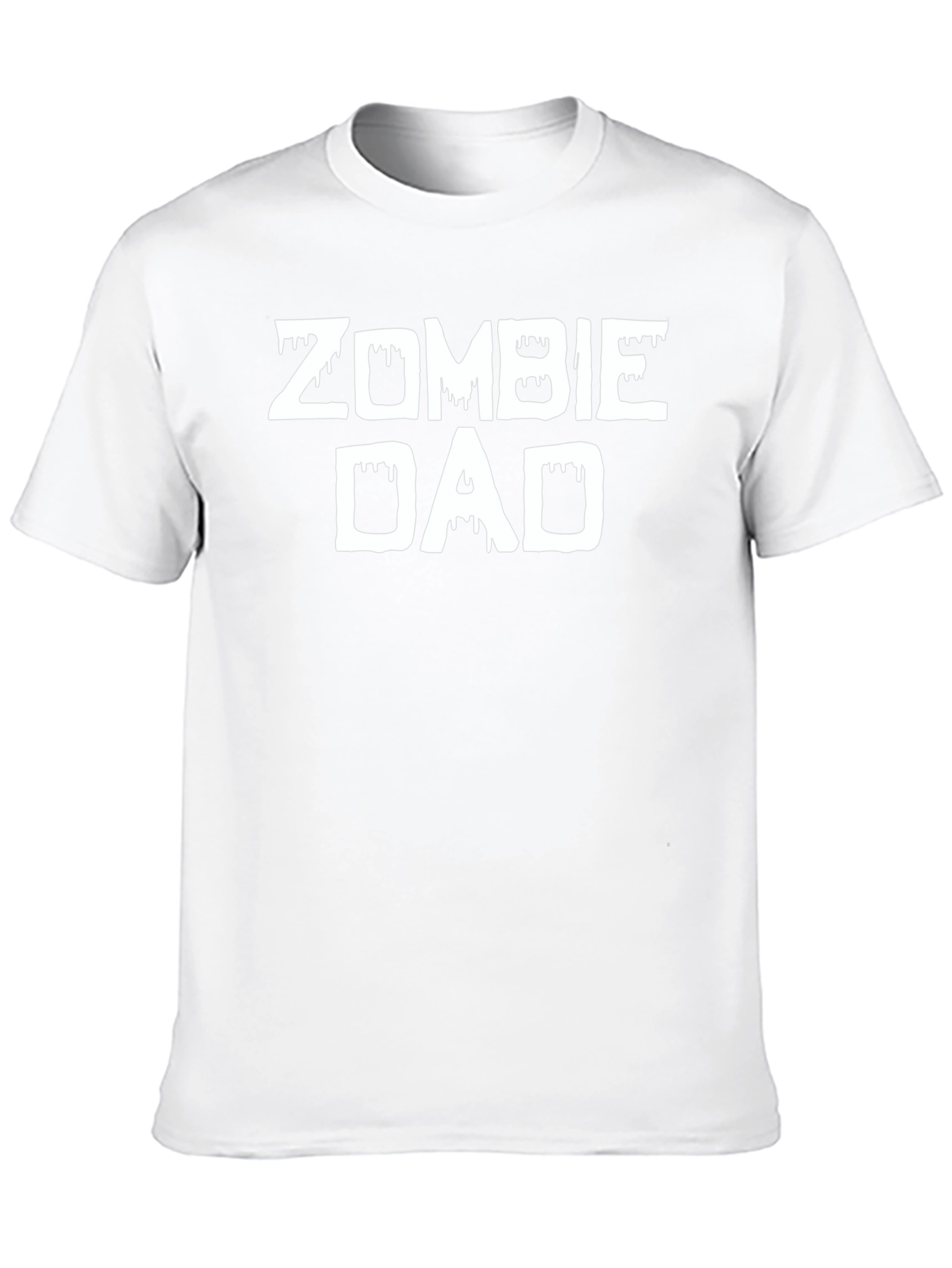 Zombie Dad Graphic Tee - Black Cotton T-Shirt
