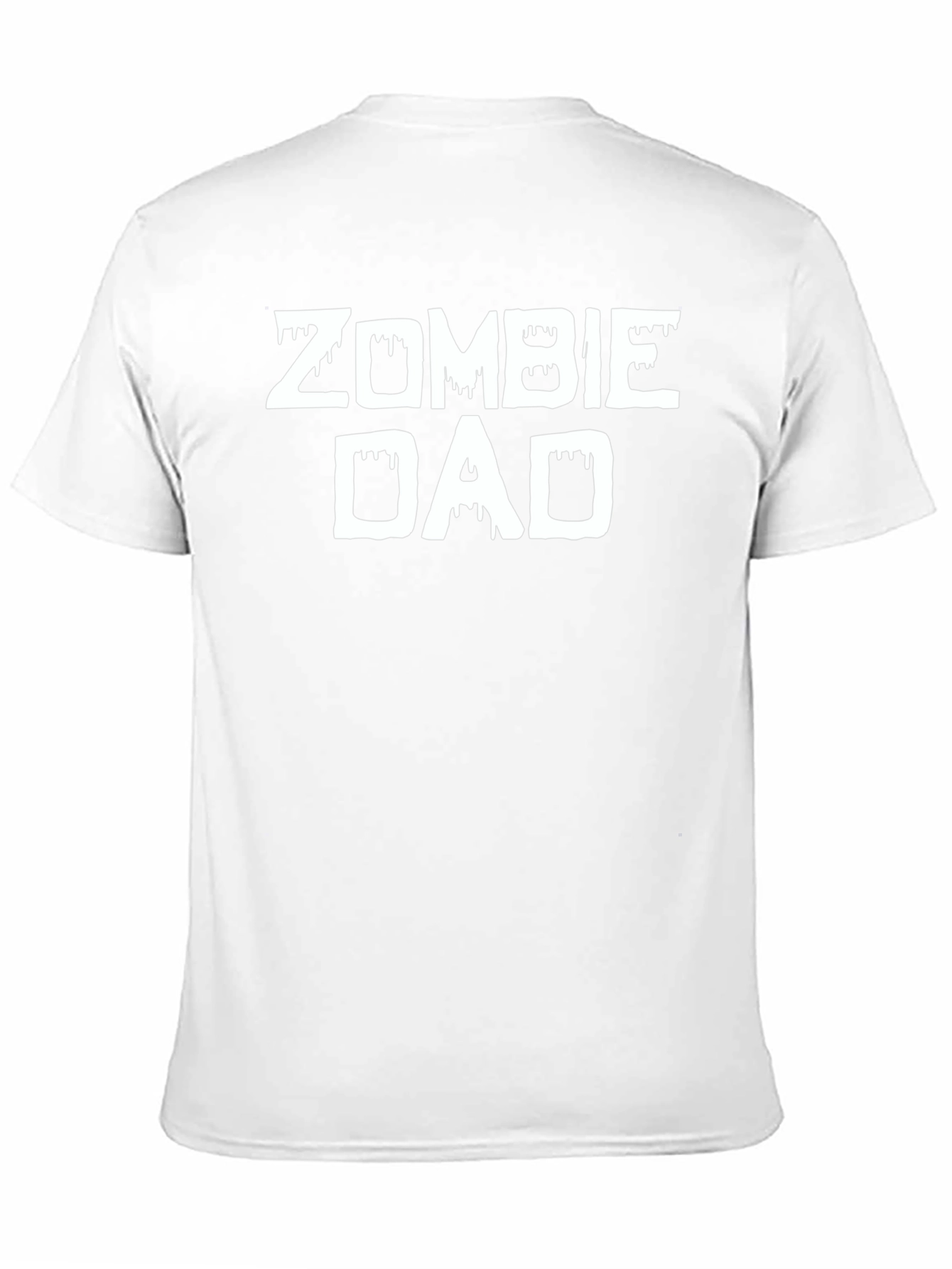 Zombie Dad Graphic Tee - Black Cotton T-Shirt
