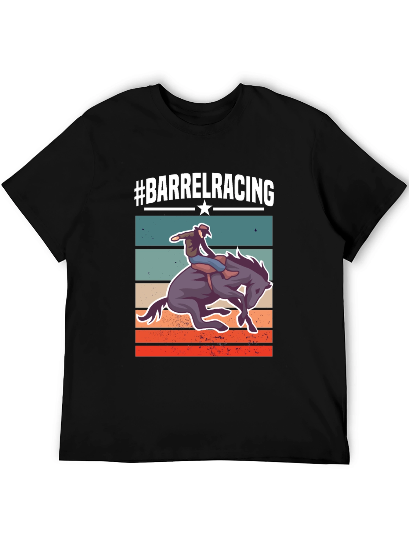 Barrel Racing Graphic T-Shirt