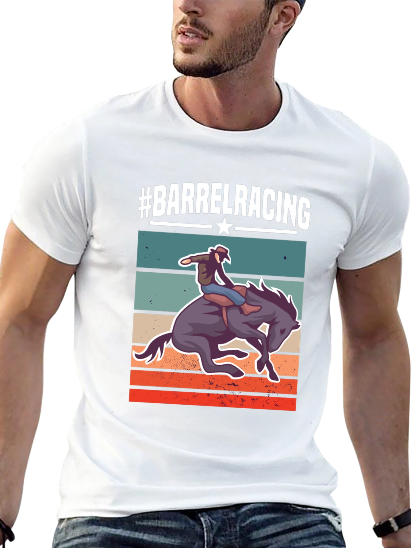 Barrel Racing Graphic T-Shirt
