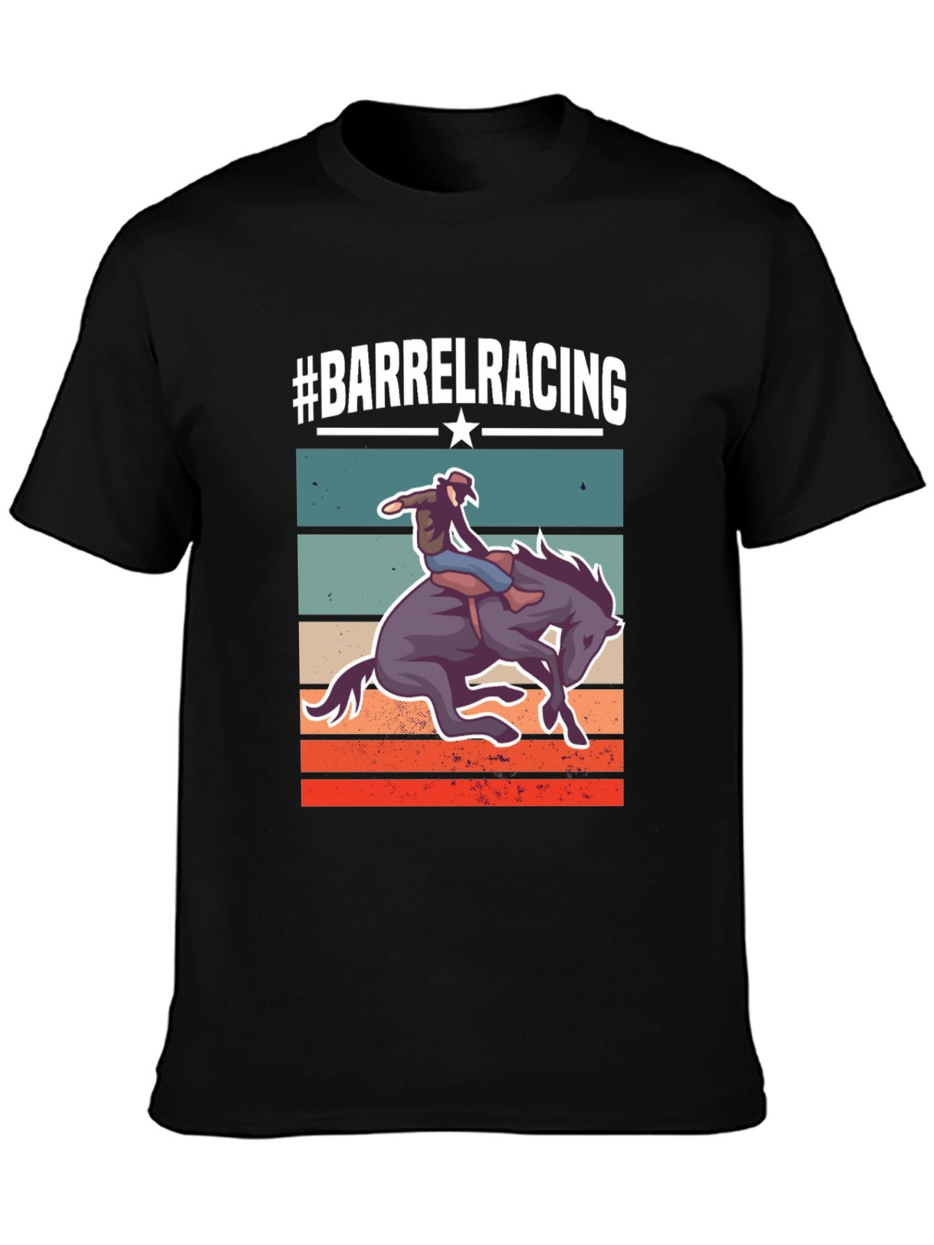 Barrel Racing Graphic T-Shirt