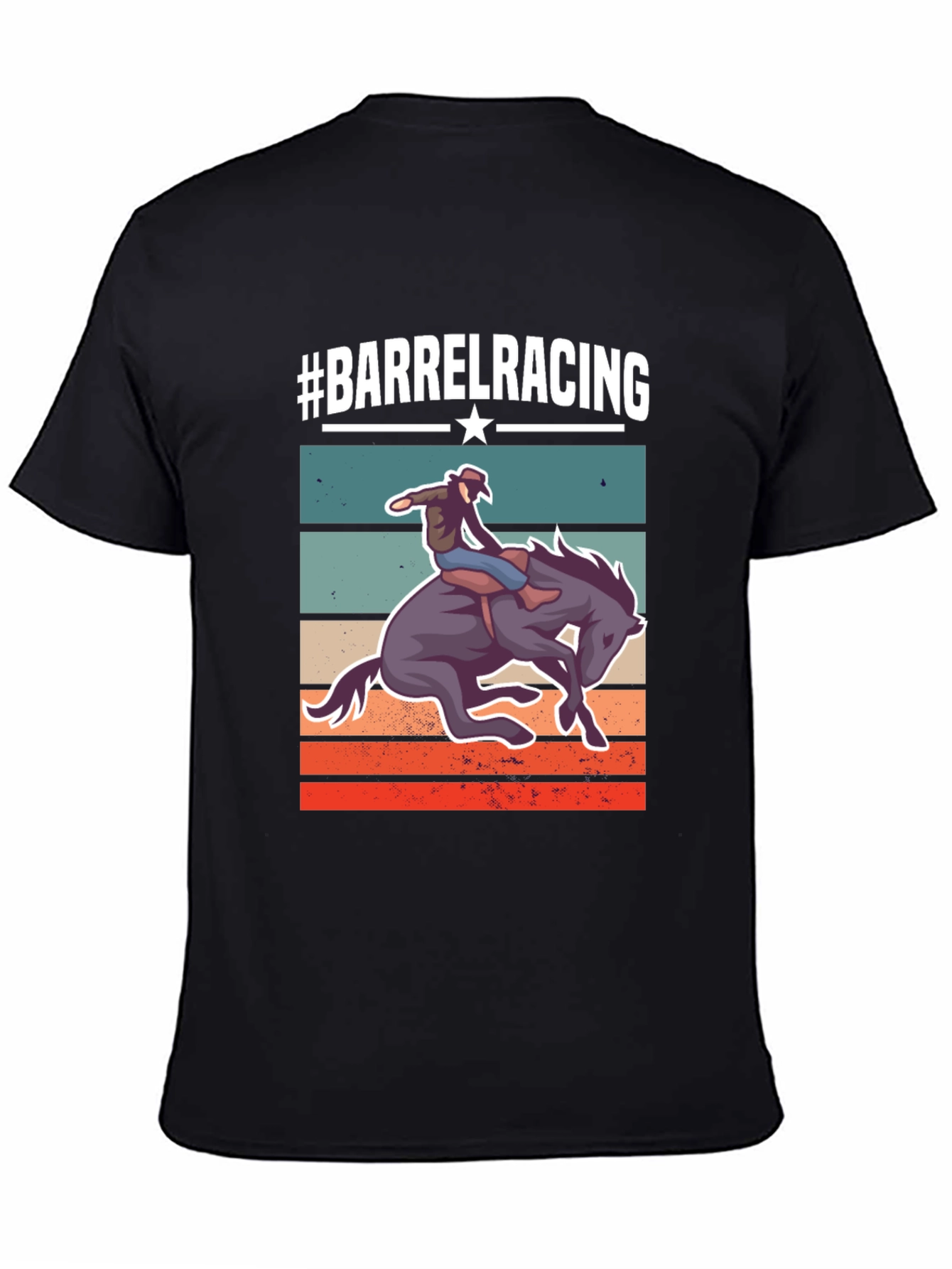 Barrel Racing Graphic T-Shirt