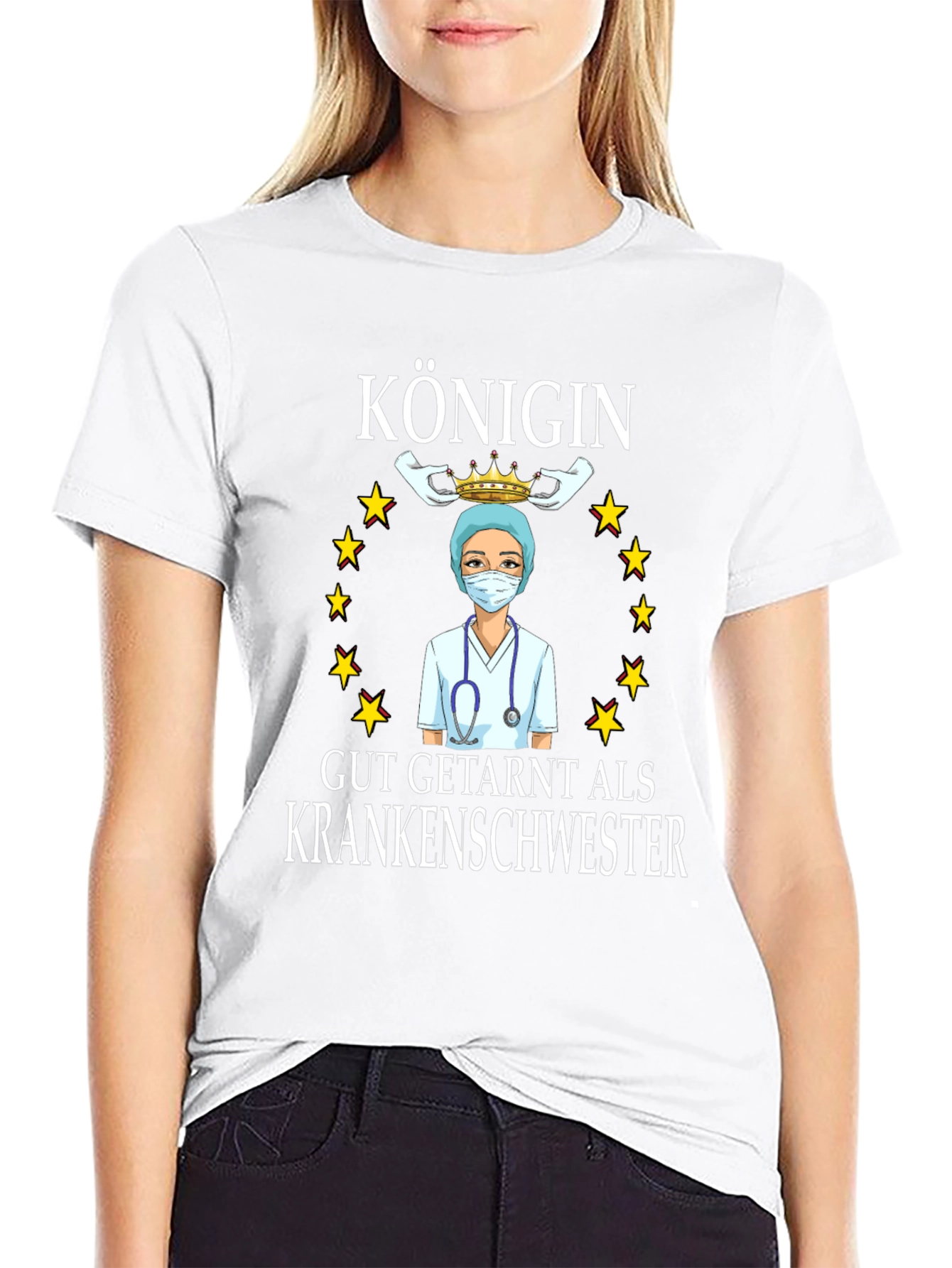 Queen Nurse Novelty T-Shirt