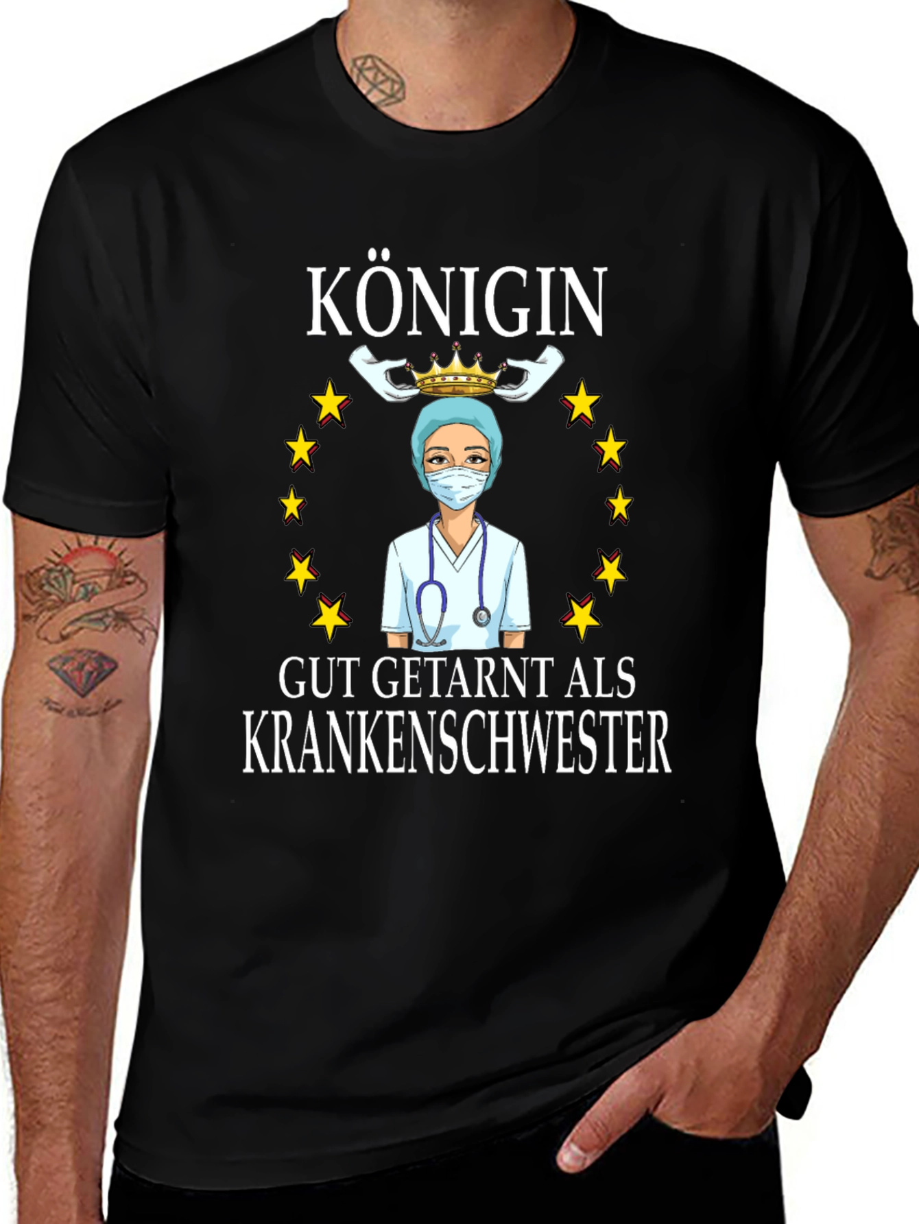 Queen Nurse Novelty T-Shirt