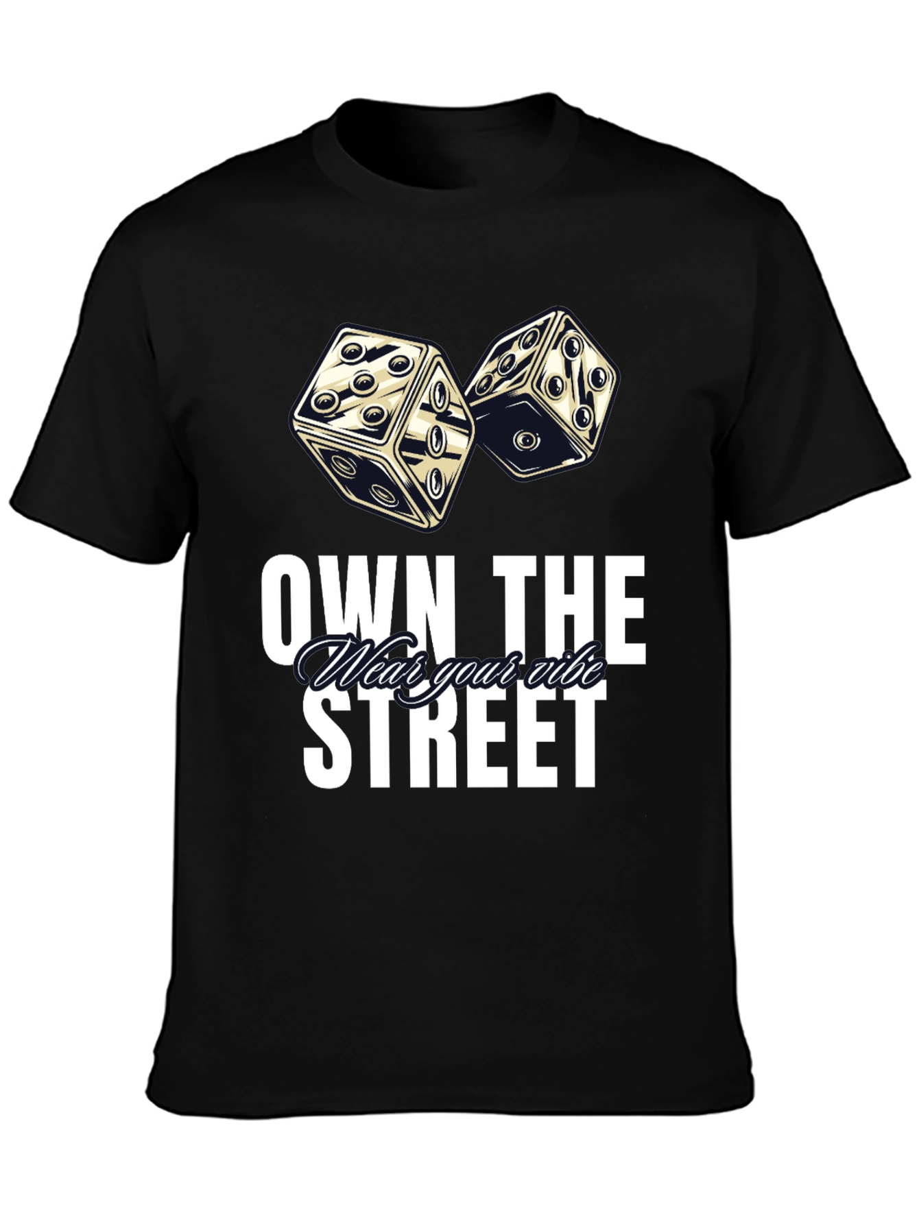 Own the Street Graphic Tee - Dice Design