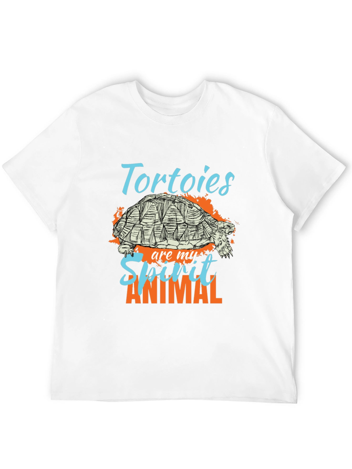 Tortoise Spirit Animal T-Shirt - Cool Graphic Tee