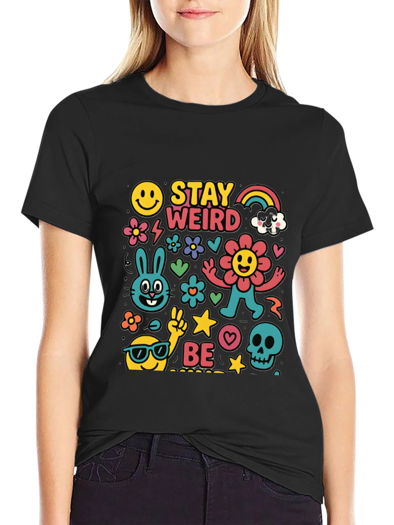 Stay Weird Be You Graphic Tee