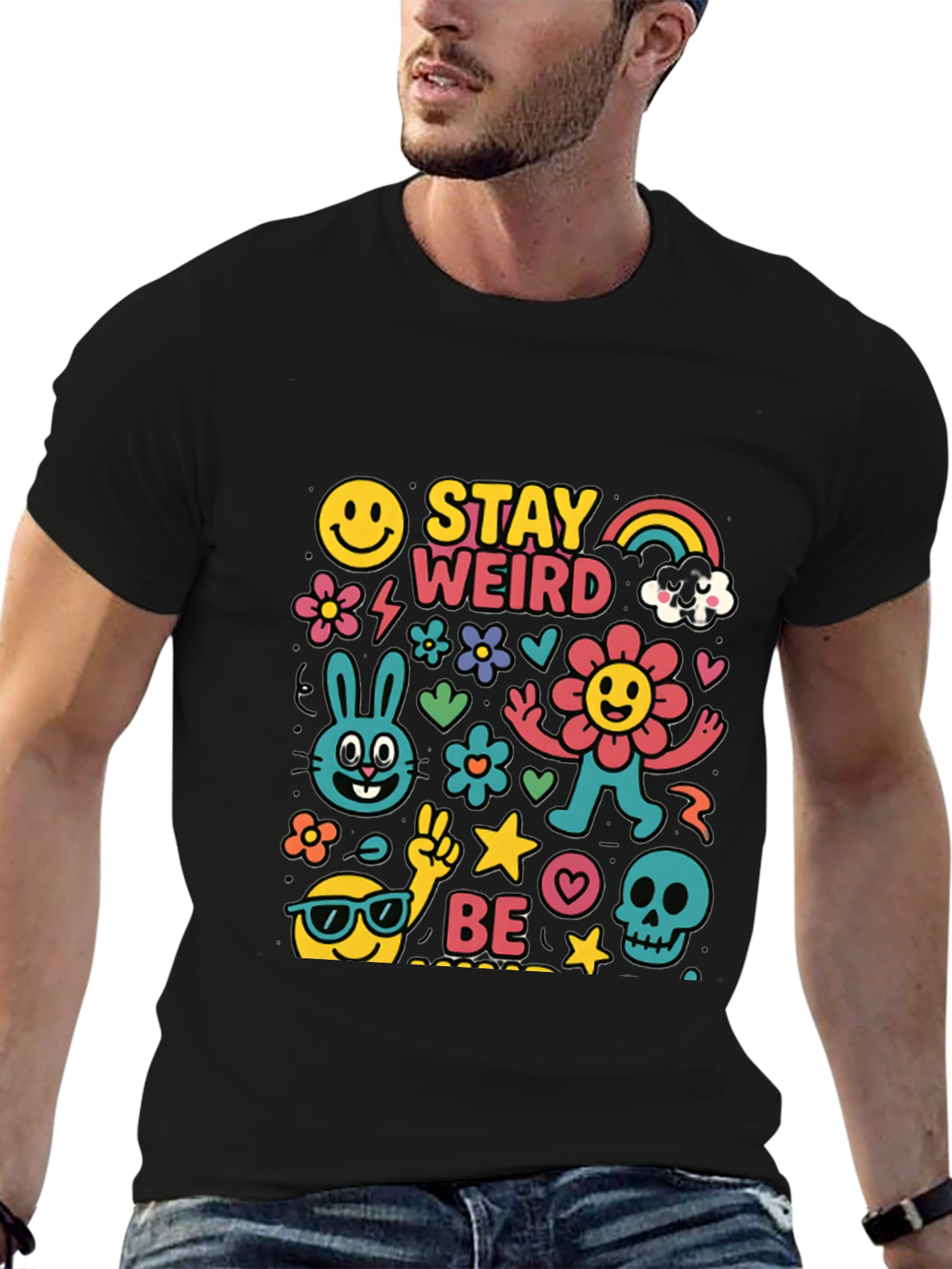 Stay Weird Be You Graphic Tee