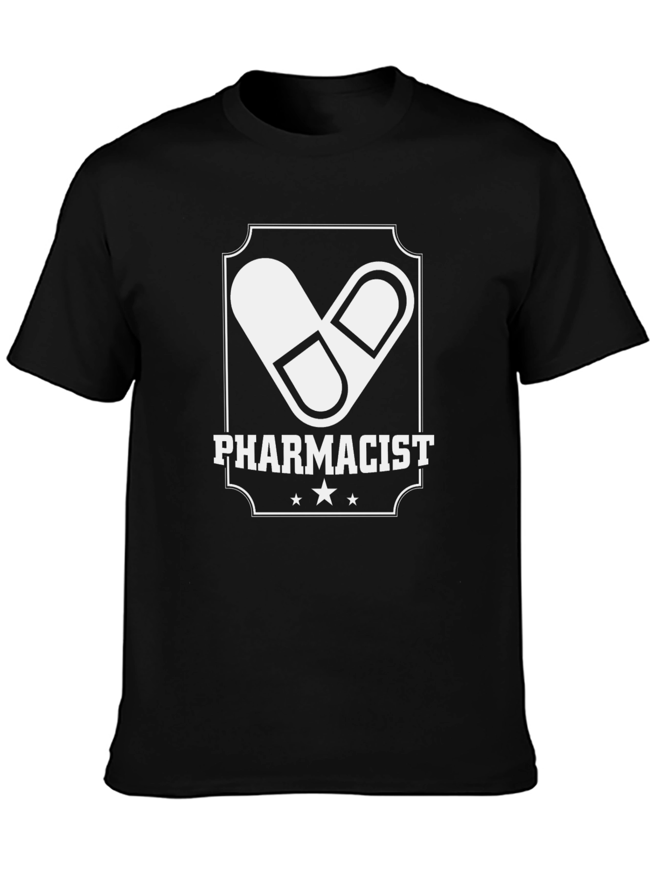 Pharmacist T-Shirt - Pill Design - Medical Profession Tee