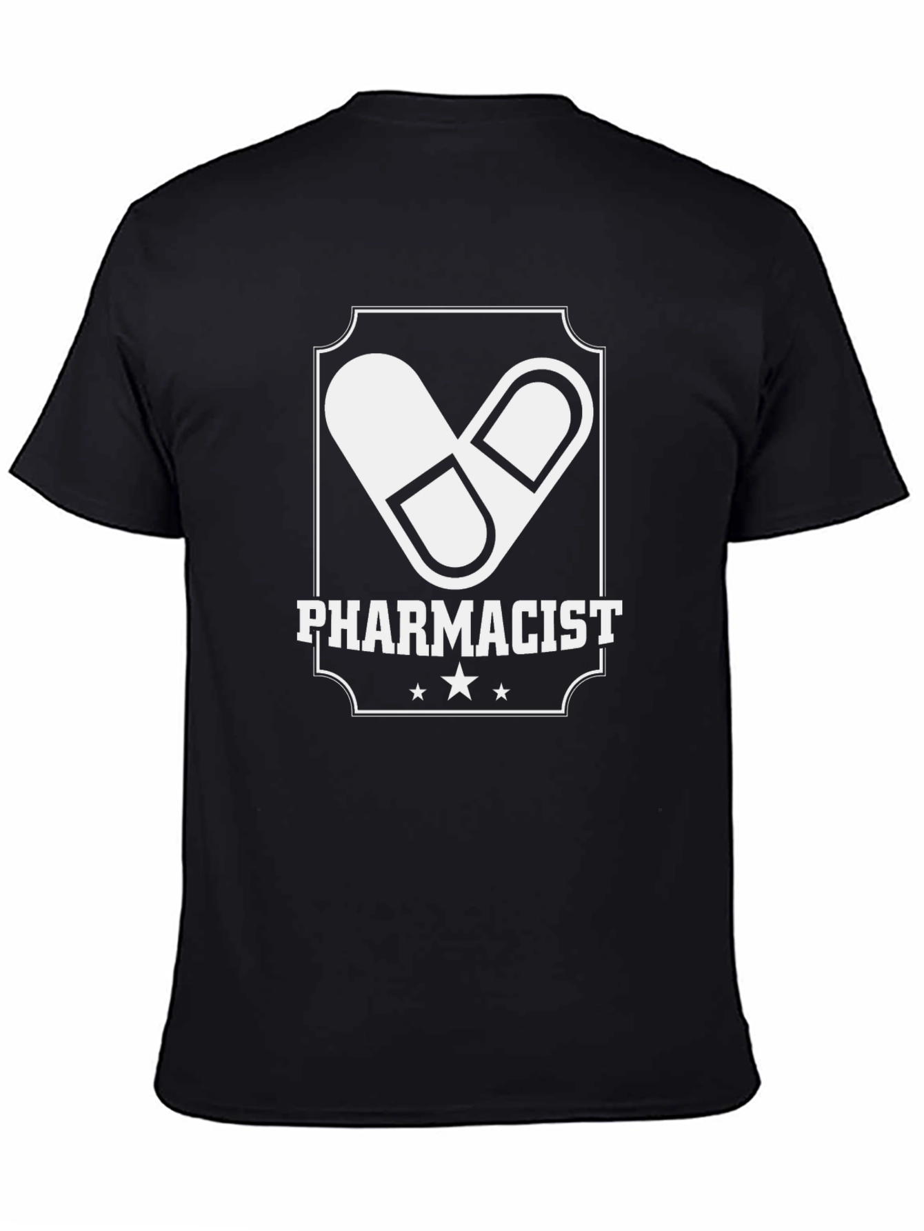 Pharmacist T-Shirt - Pill Design - Medical Profession Tee
