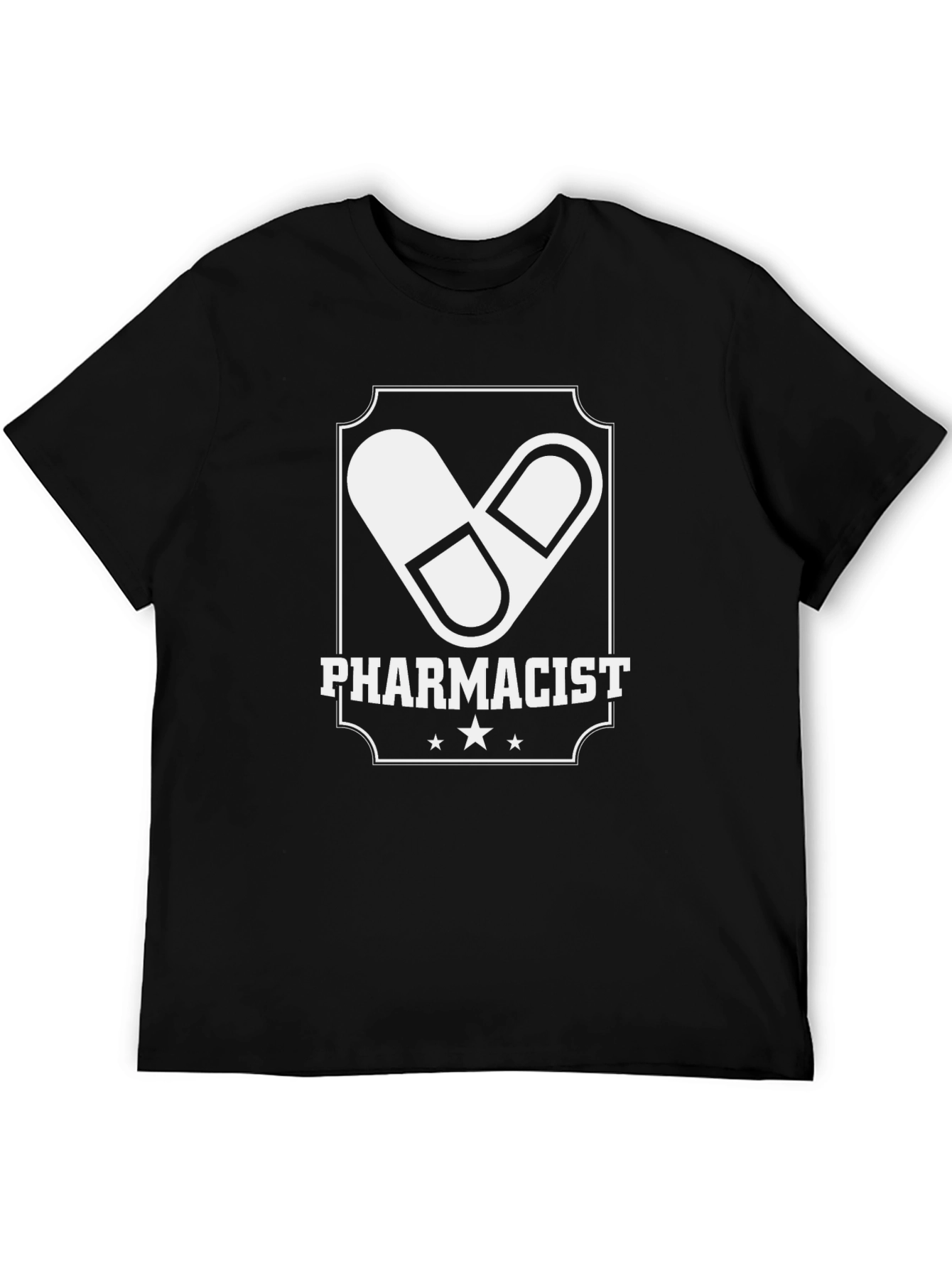 Pharmacist T-Shirt - Pill Design - Medical Profession Tee