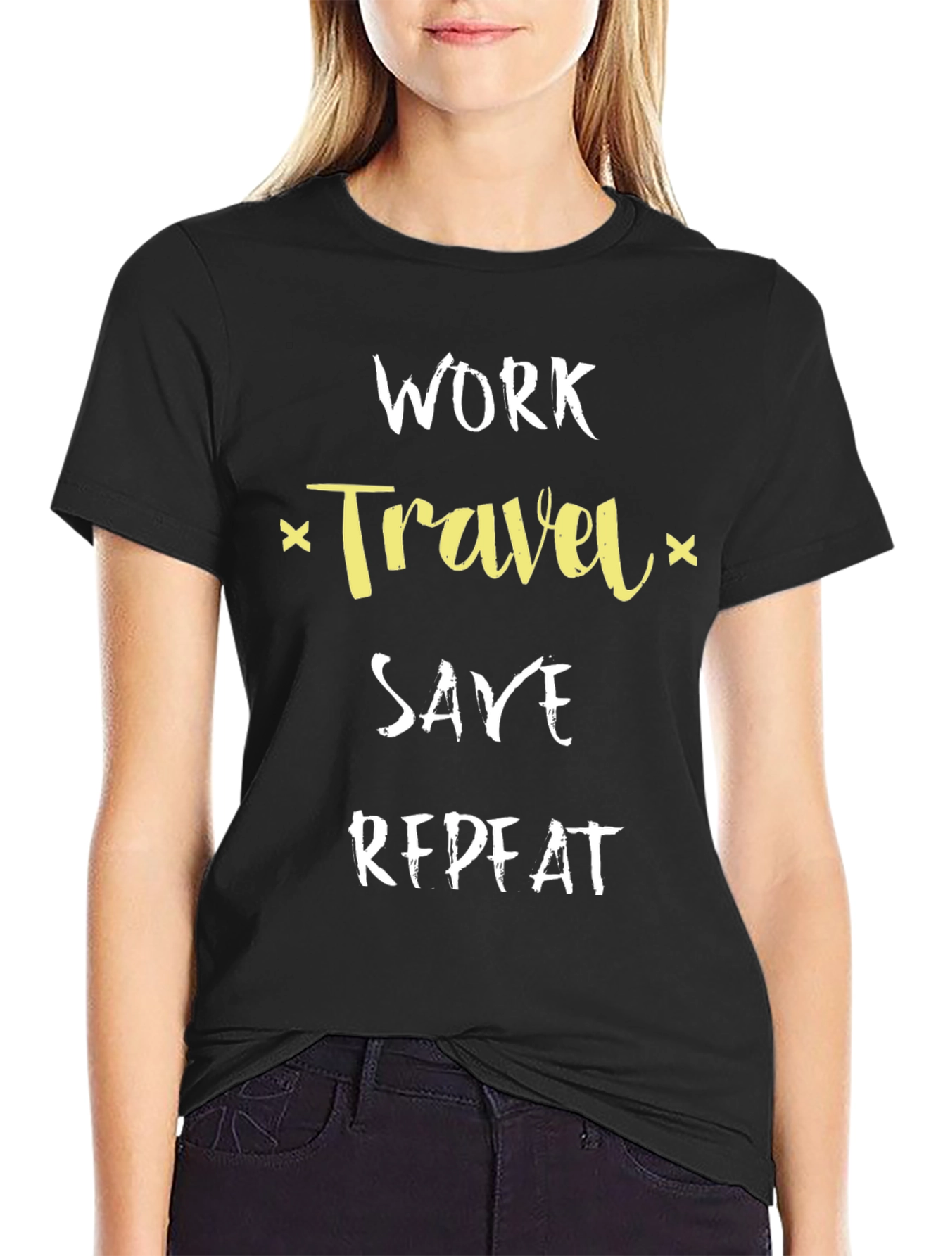 Work Travel Save Repeat T-Shirt